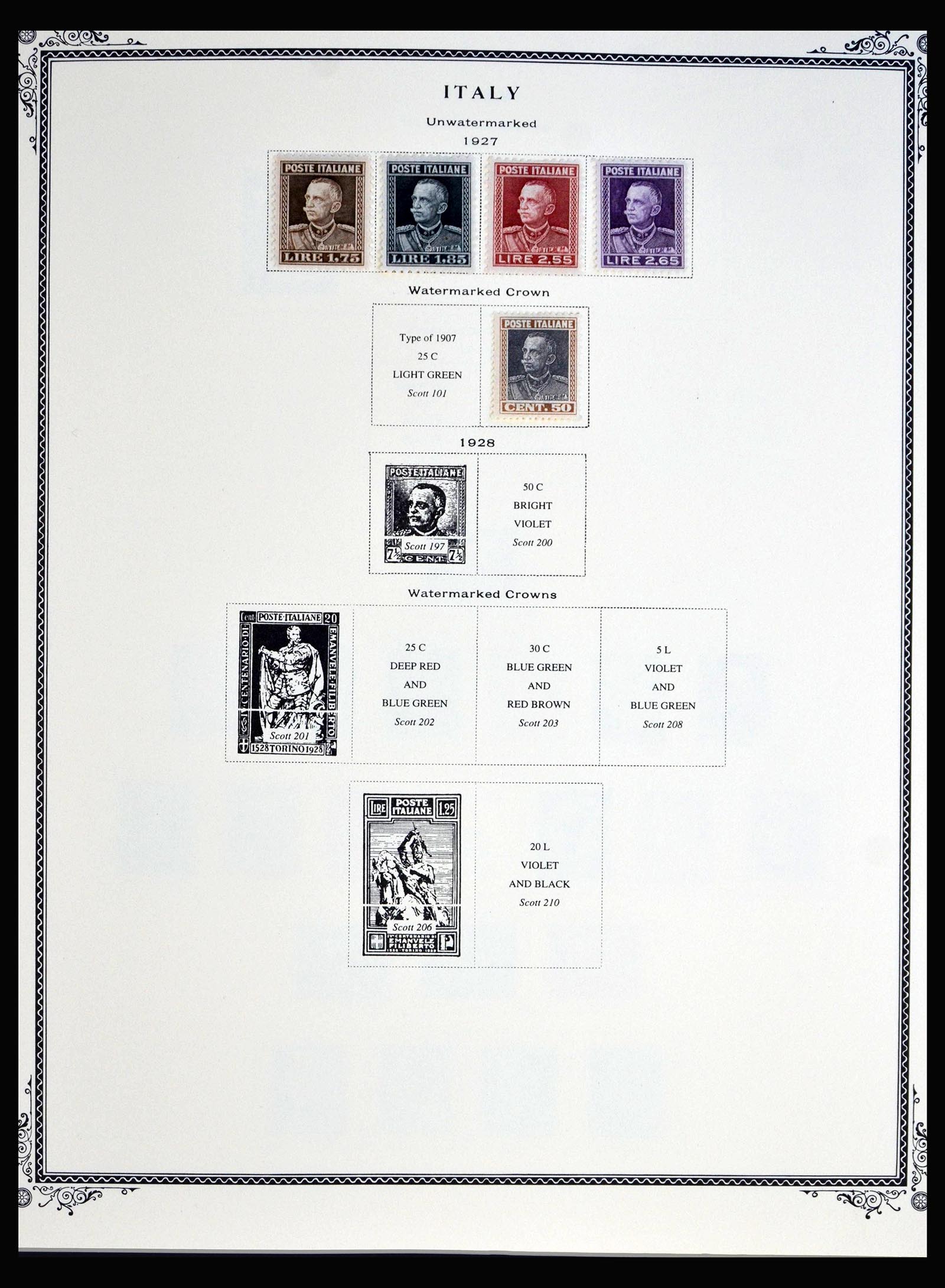40037 0006 - Postzegelverzameling 40037 Italië en koloniën 1893-1984.
