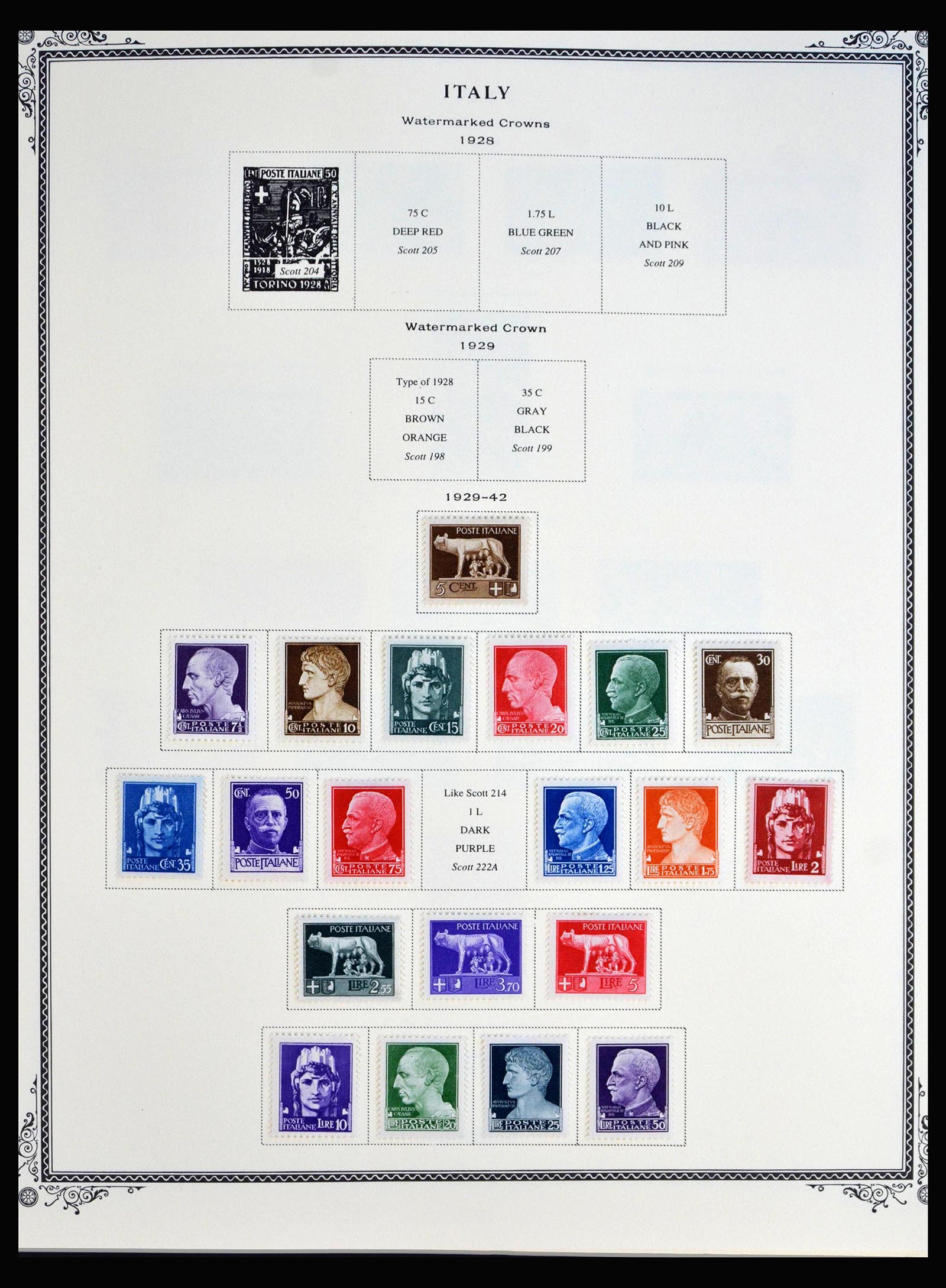 40037 0007 - Postzegelverzameling 40037 Italië en koloniën 1893-1984.