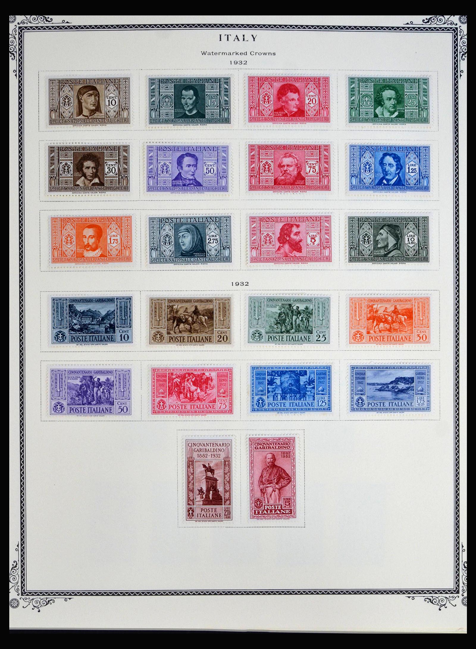 40037 0010 - Postzegelverzameling 40037 Italië en koloniën 1893-1984.