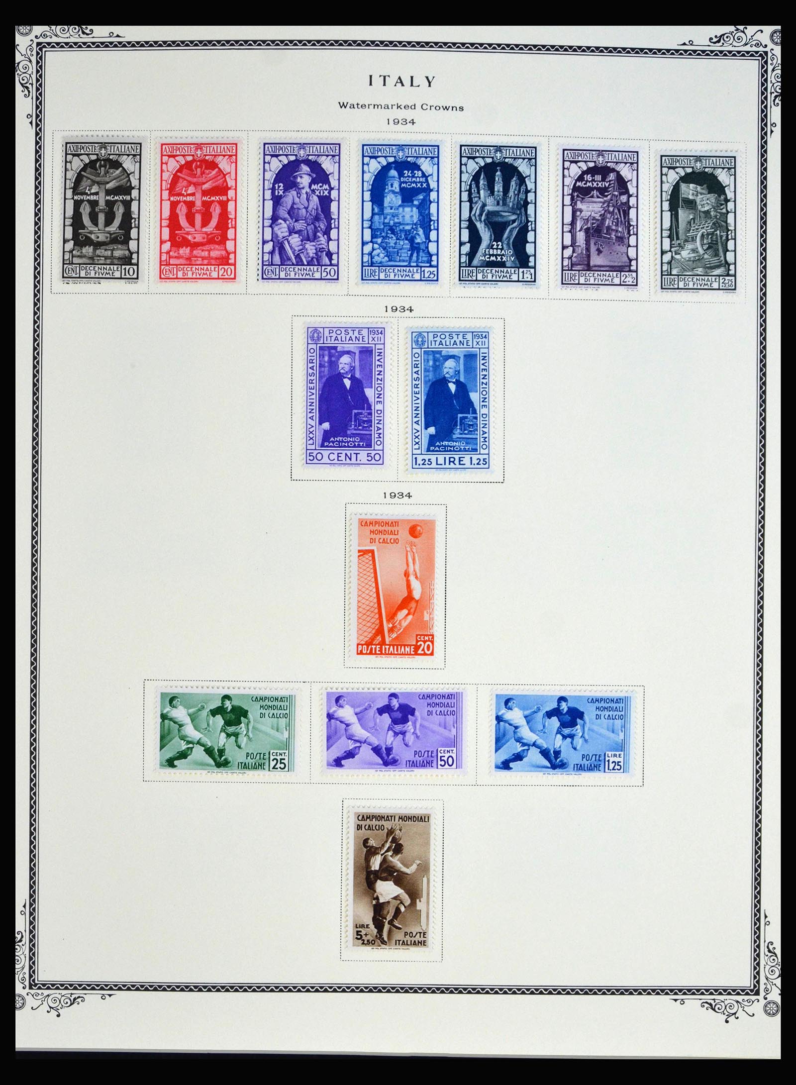 40037 0012 - Postzegelverzameling 40037 Italië en koloniën 1893-1984.