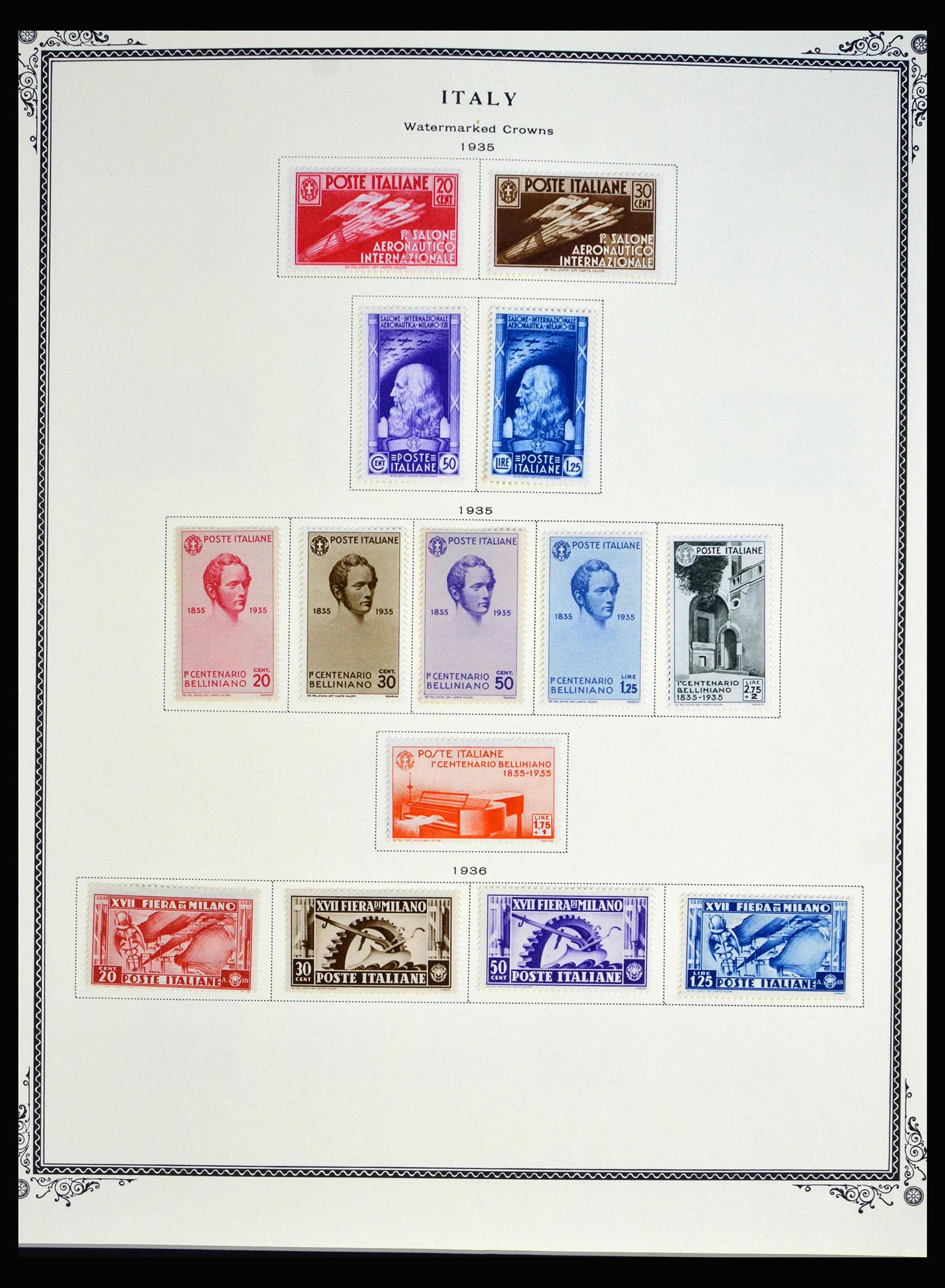 40037 0014 - Postzegelverzameling 40037 Italië en koloniën 1893-1984.