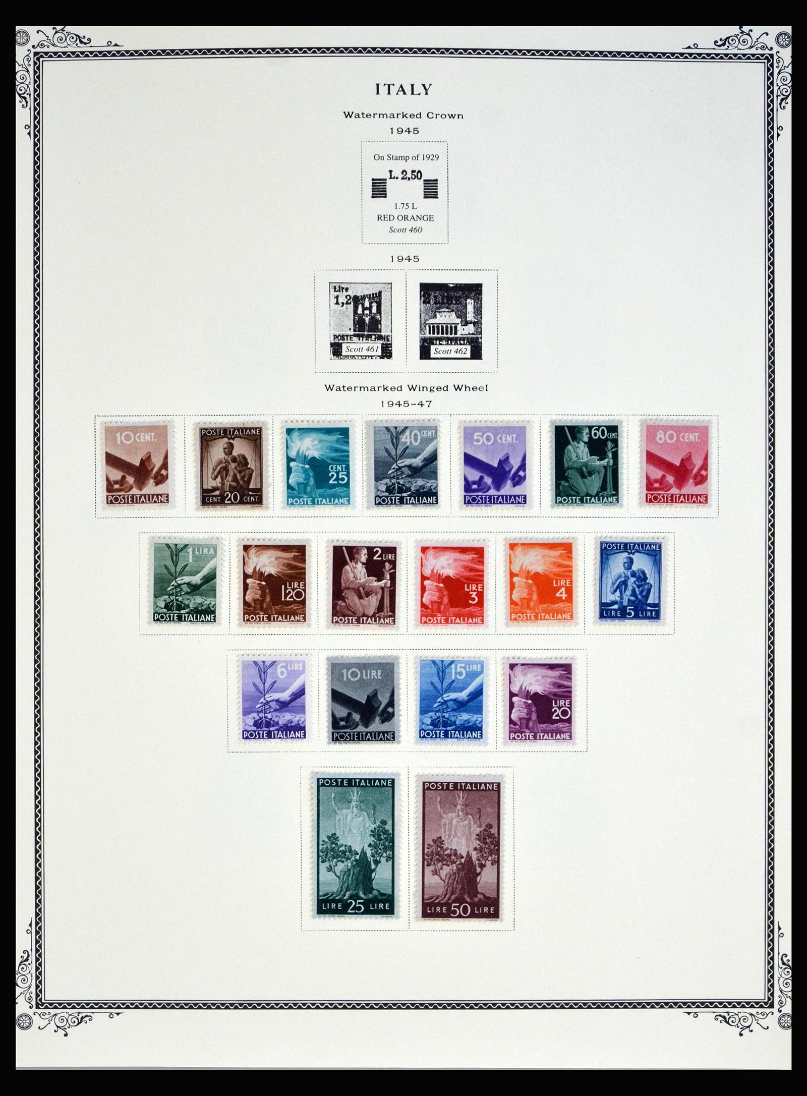 40037 0019 - Postzegelverzameling 40037 Italië en koloniën 1893-1984.
