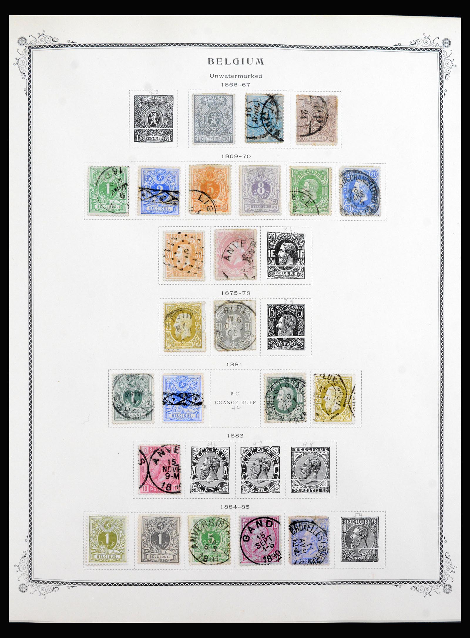 40038 0002 - Postzegelverzameling 40038 Benelux 1849-1970.