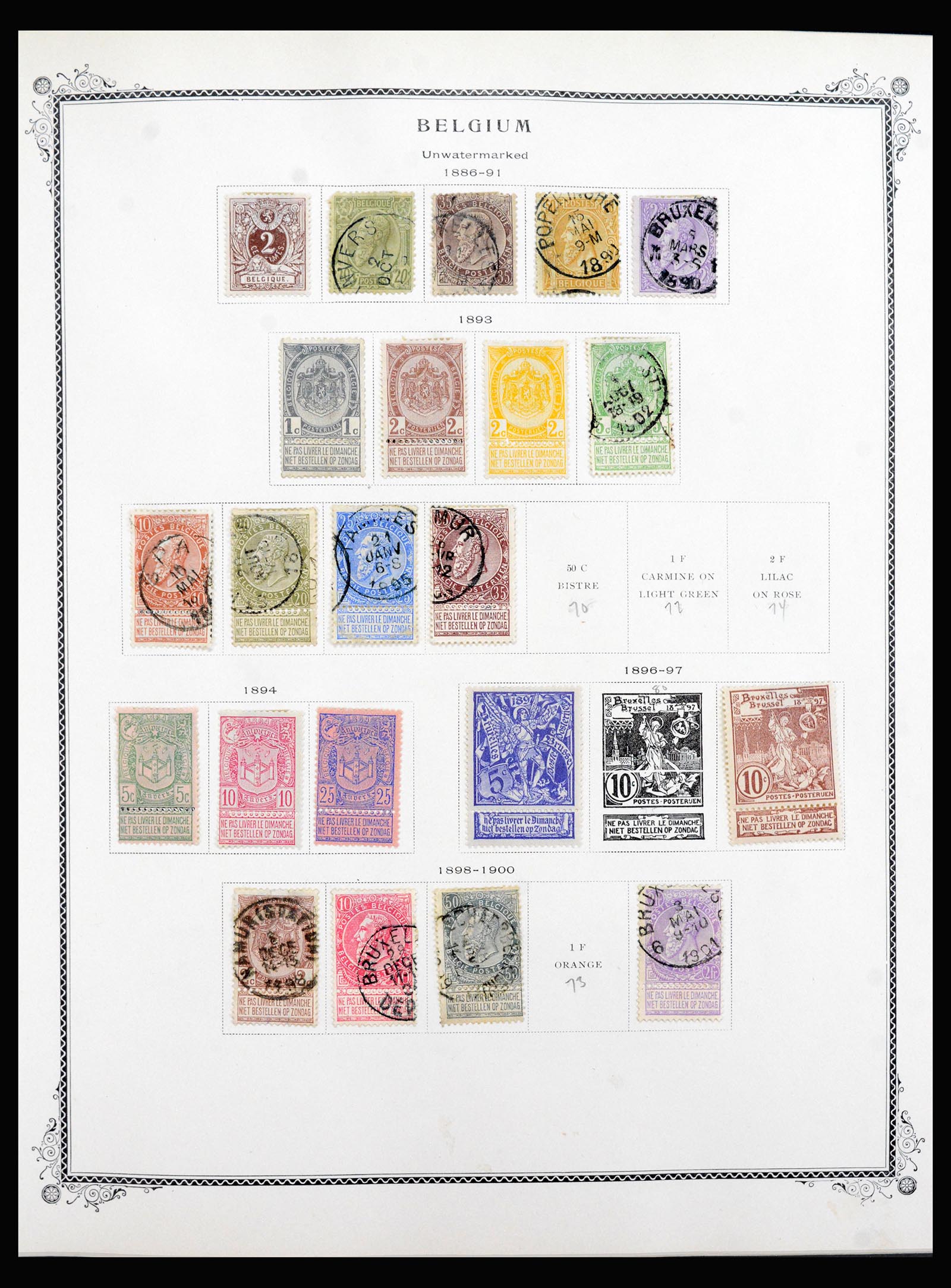 40038 0003 - Postzegelverzameling 40038 Benelux 1849-1970.