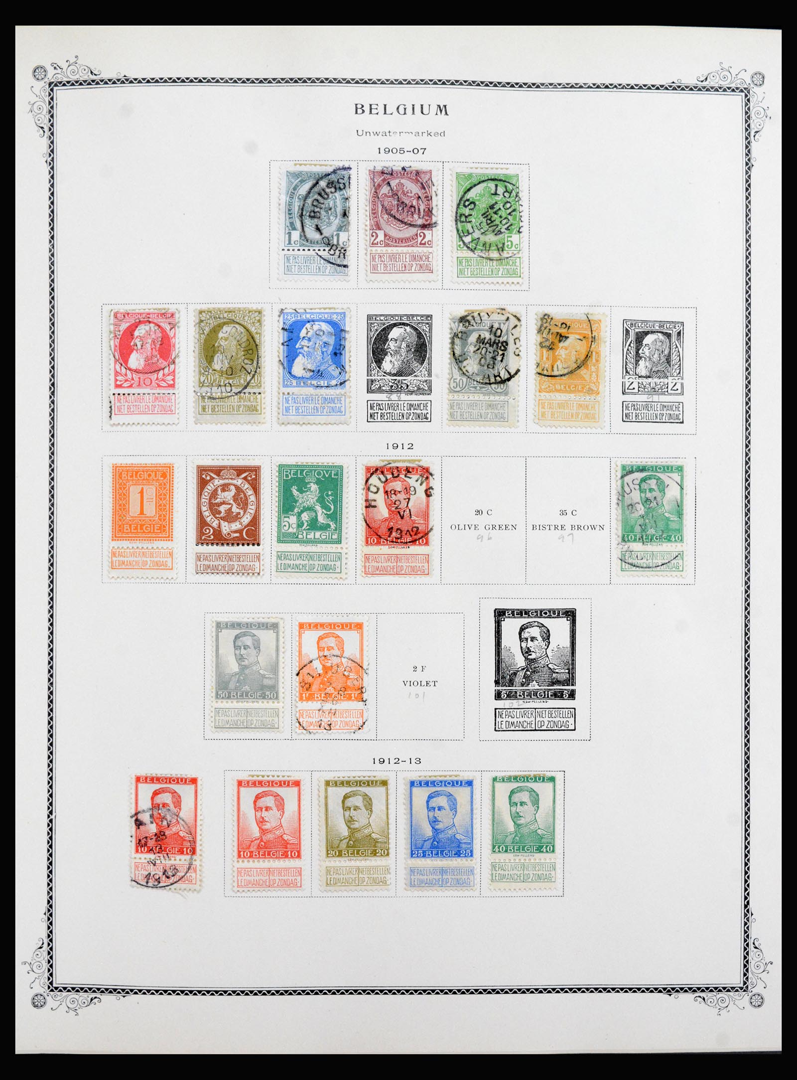 40038 0004 - Postzegelverzameling 40038 Benelux 1849-1970.