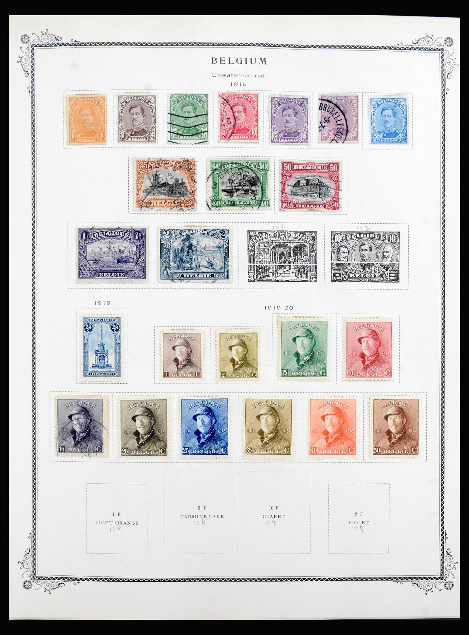 40038 0005 - Postzegelverzameling 40038 Benelux 1849-1970.