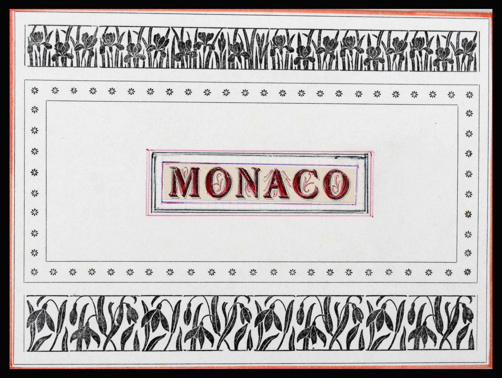 40040 0001 - Postzegelverzameling 40040 Monaco 1885-1992.
