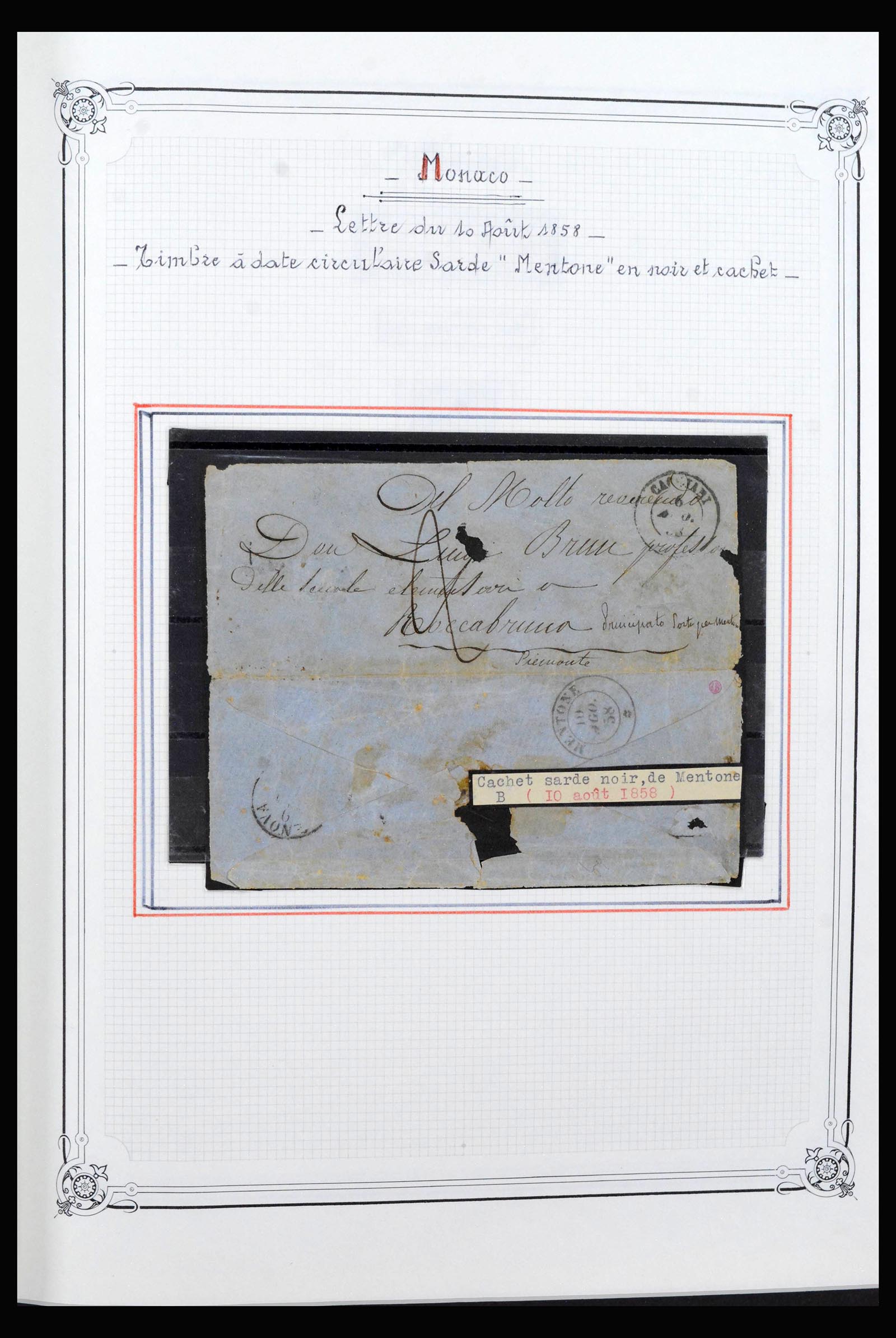 40040 0013 - Postzegelverzameling 40040 Monaco 1885-1992.