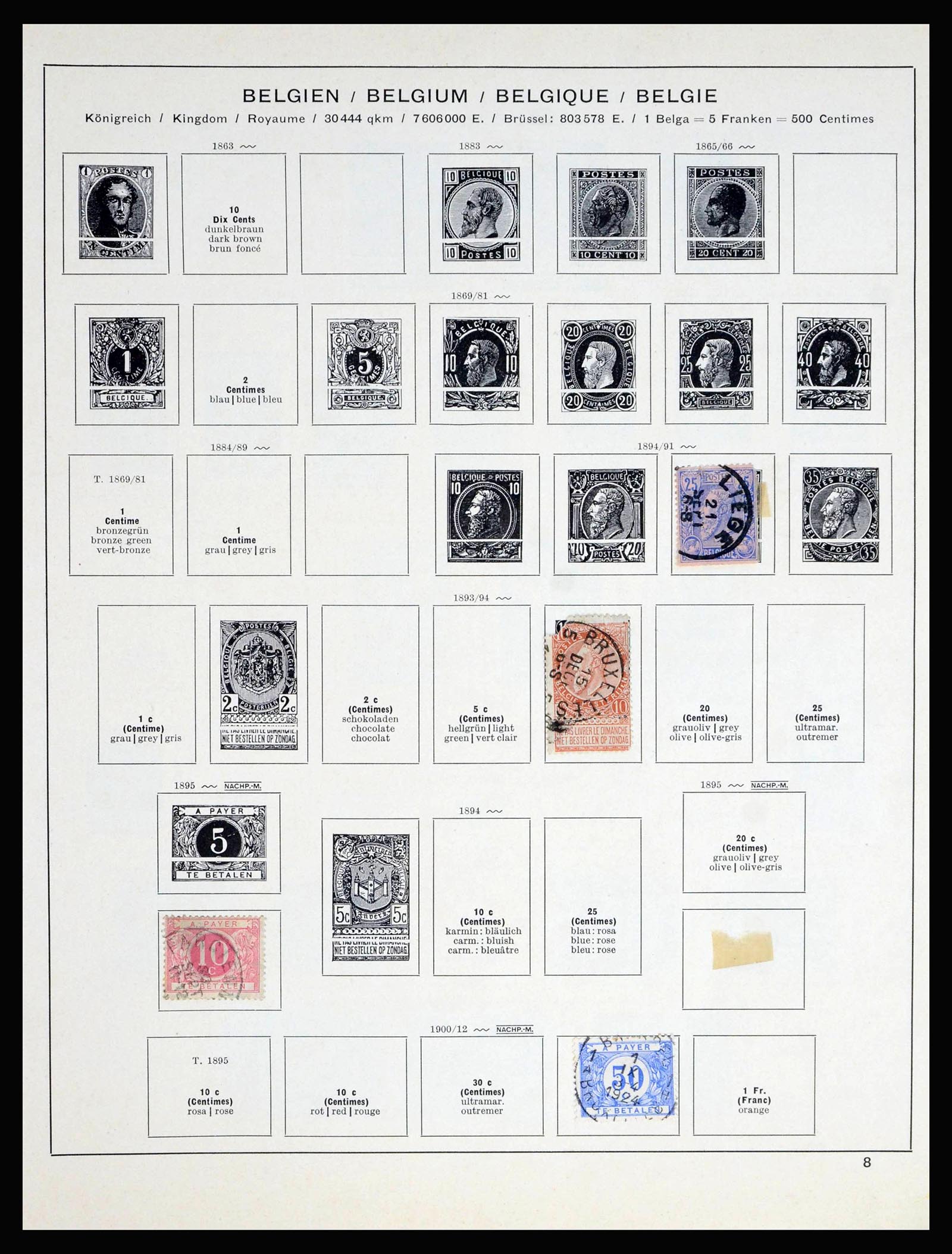 40047 0005 - Postzegelverzameling 40047 Wereld uitzoekpartij 1850-1950.