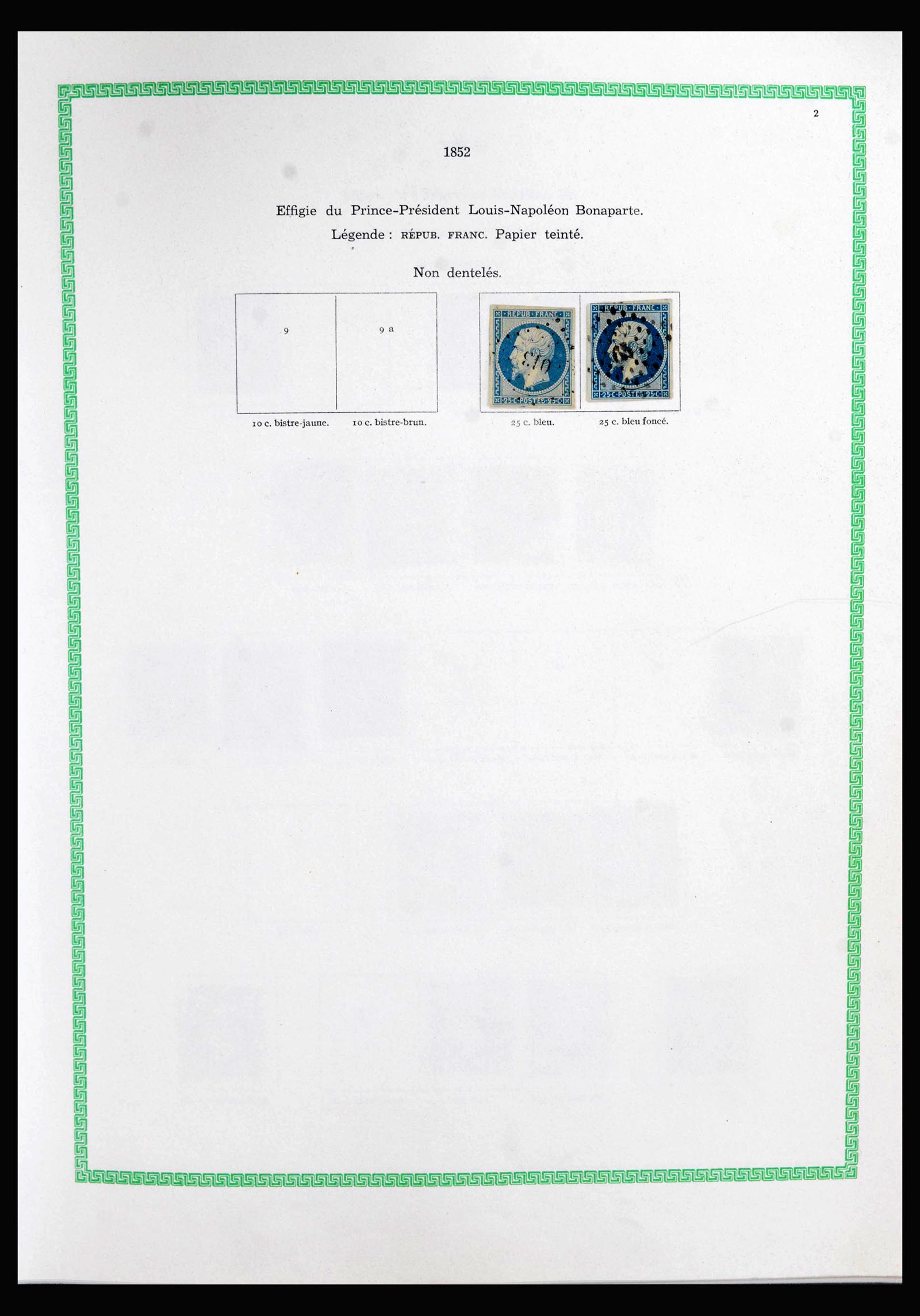 40049 0002 - Postzegelverzameling 40049 Frankrijk 1849-1971.