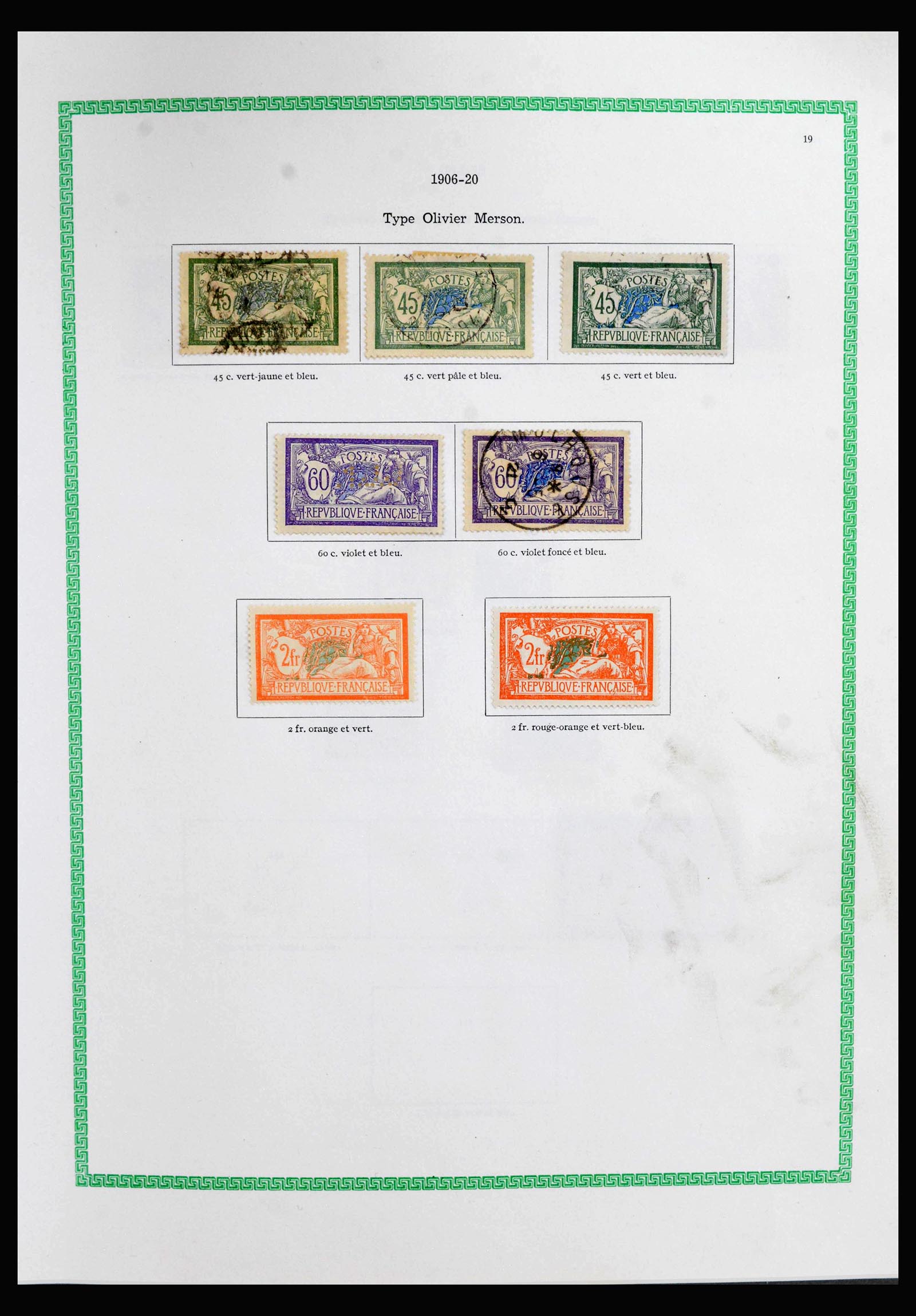 40049 0018 - Postzegelverzameling 40049 Frankrijk 1849-1971.