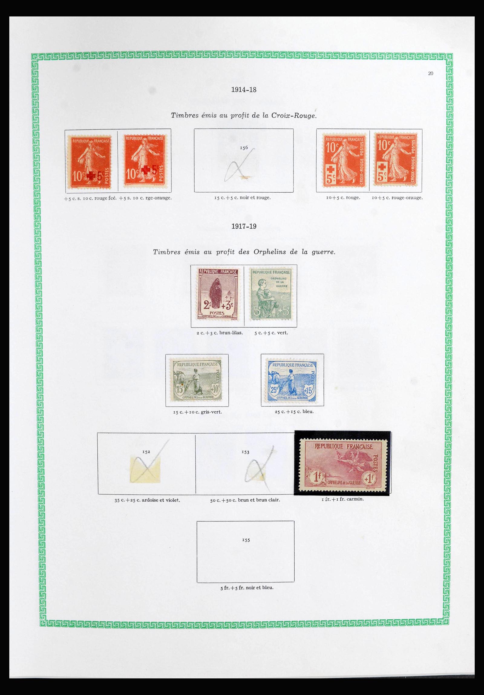 40049 0019 - Postzegelverzameling 40049 Frankrijk 1849-1971.