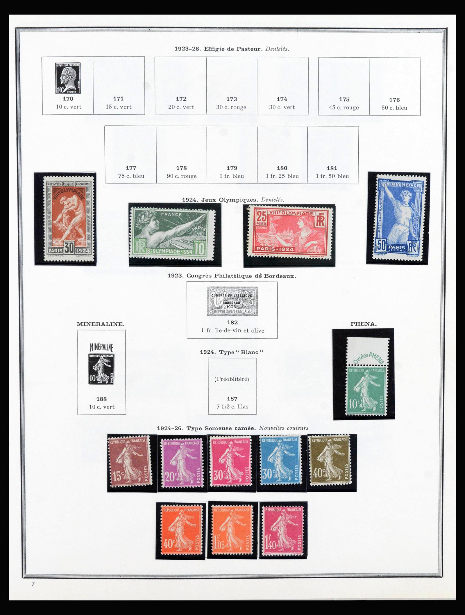 40051 0003 - Postzegelverzameling 40051 Frankrijk 1914-1963.