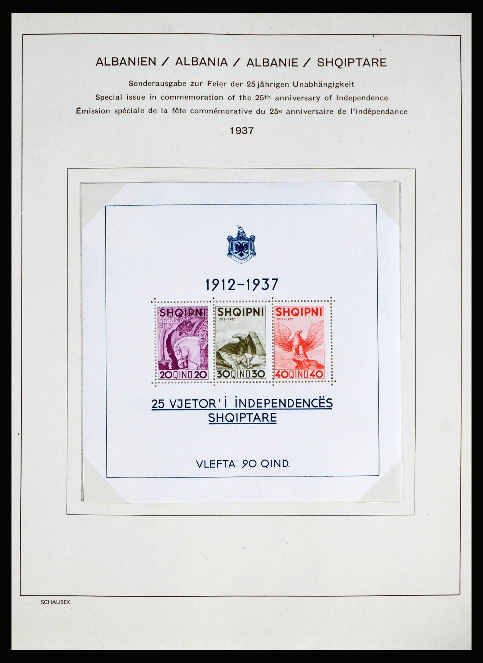 40075 0002 - Postzegelverzameling 40075 Wereld blokken 1921-1940.
