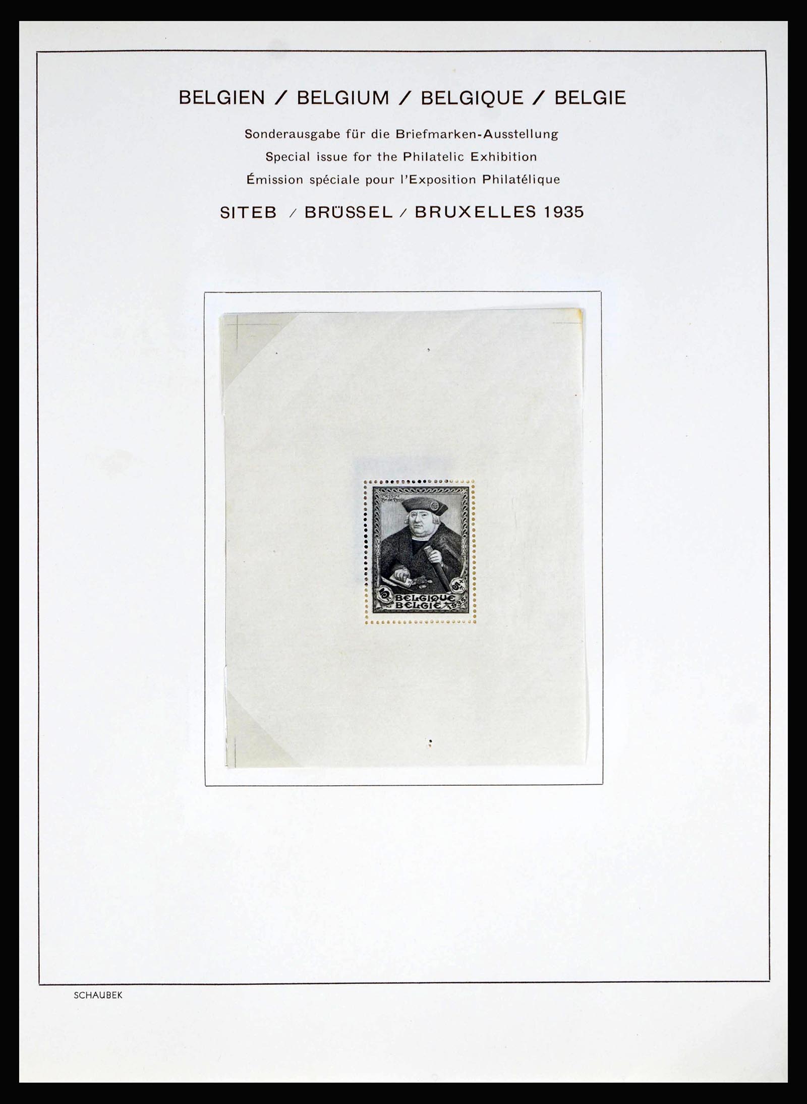 40075 0013 - Postzegelverzameling 40075 Wereld blokken 1921-1940.