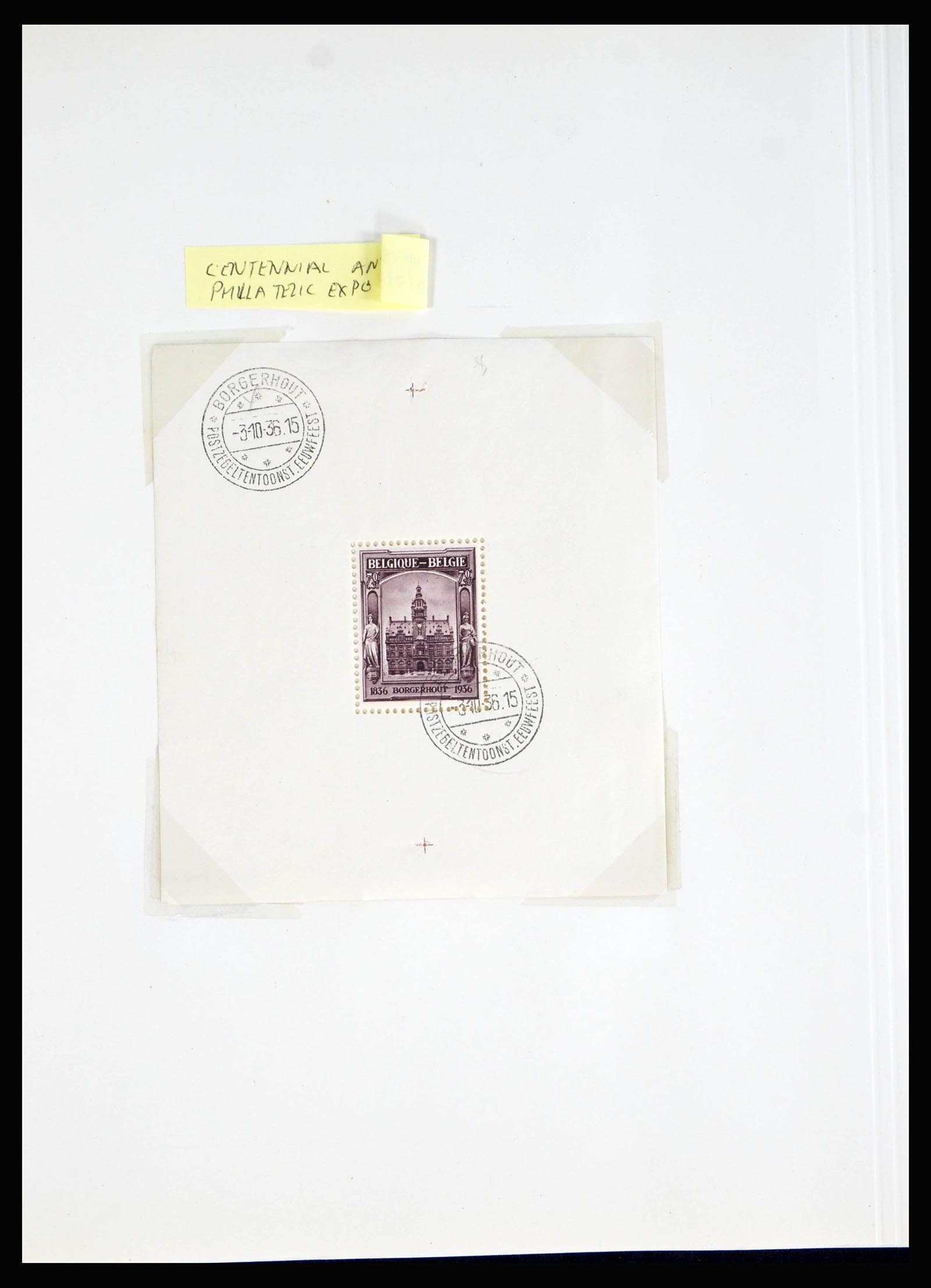 40075 0014 - Postzegelverzameling 40075 Wereld blokken 1921-1940.