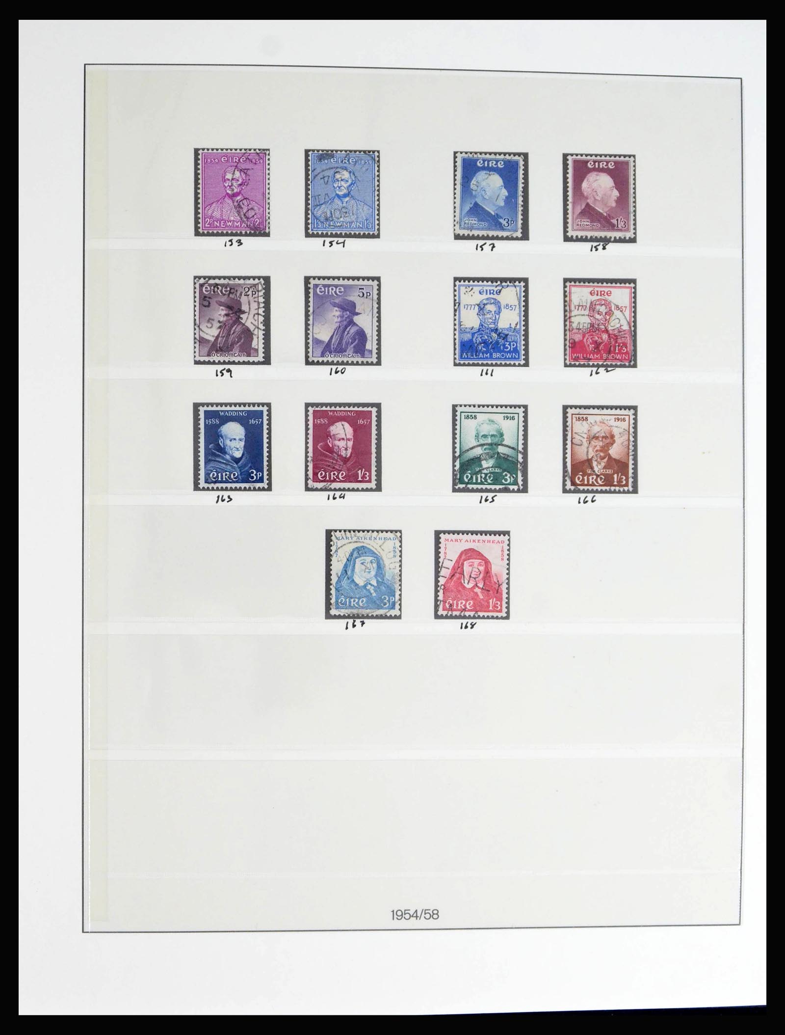40076 0012 - Postzegelverzameling 40076 Ierland 1922-1984.