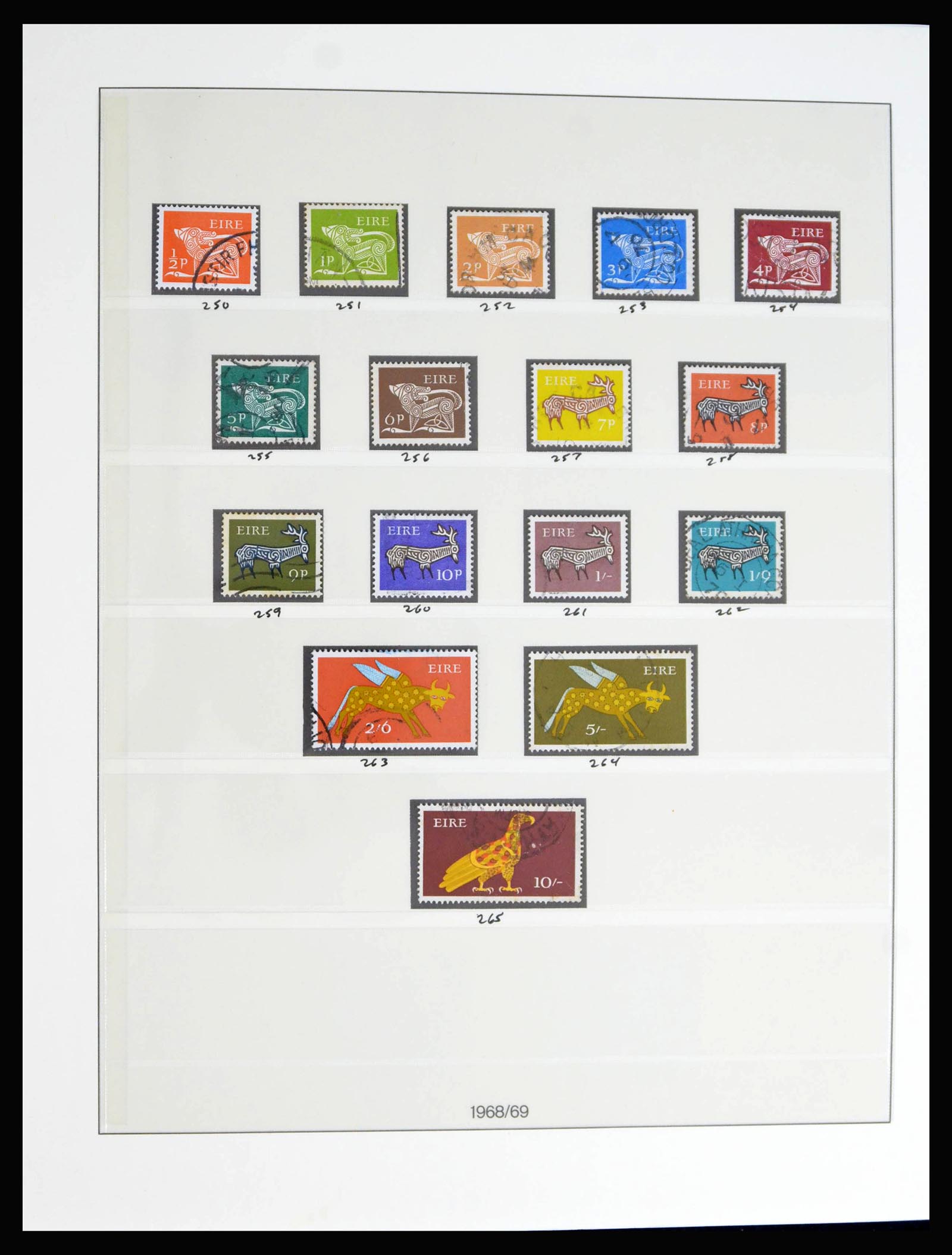 40076 0019 - Postzegelverzameling 40076 Ierland 1922-1984.