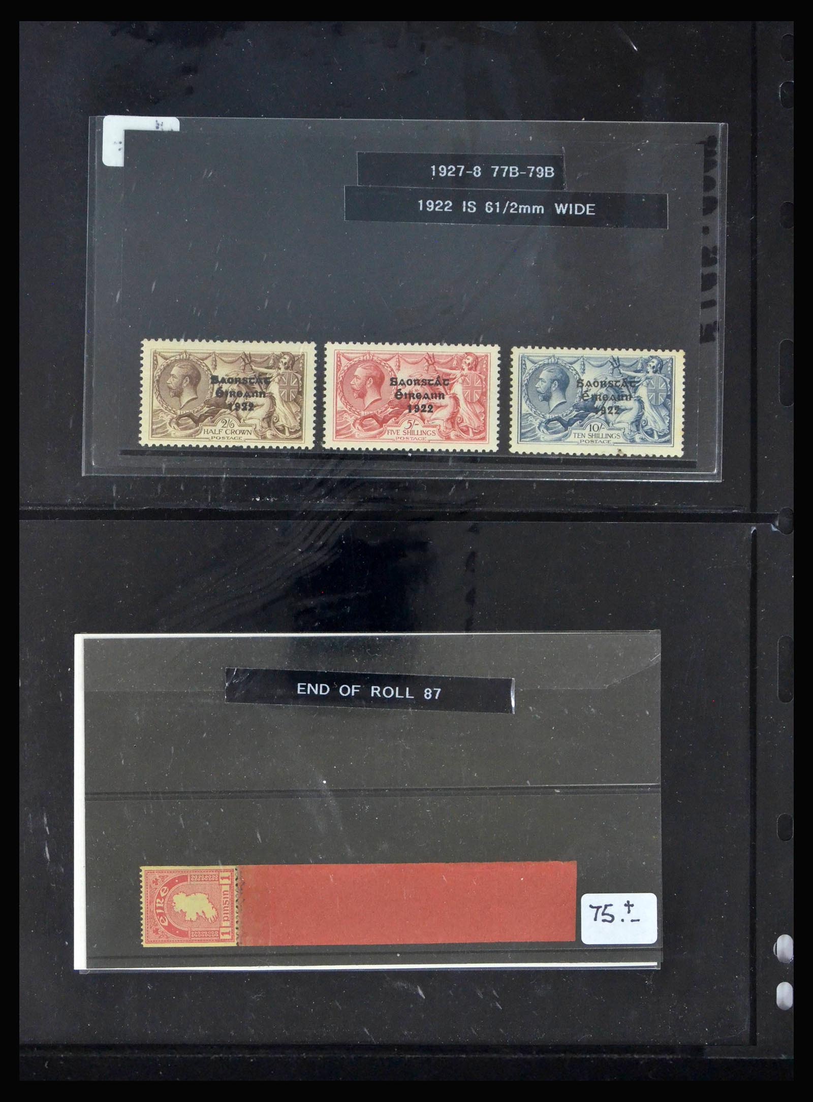 40078 0002 - Postzegelverzameling 40078 Ierland 1922-2015.