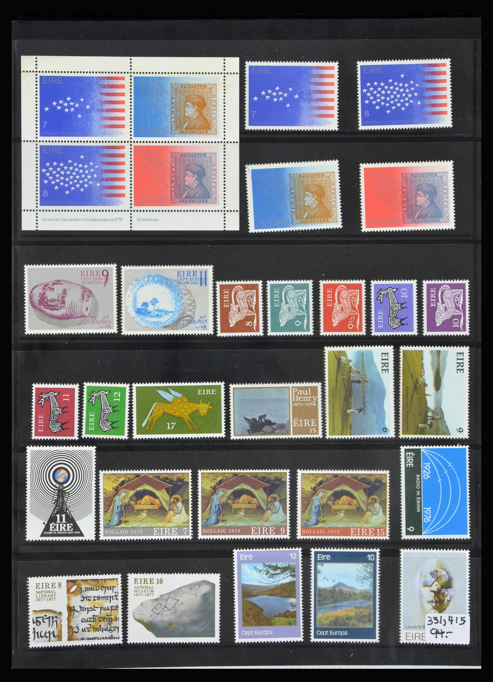 40078 0008 - Postzegelverzameling 40078 Ierland 1922-2015.