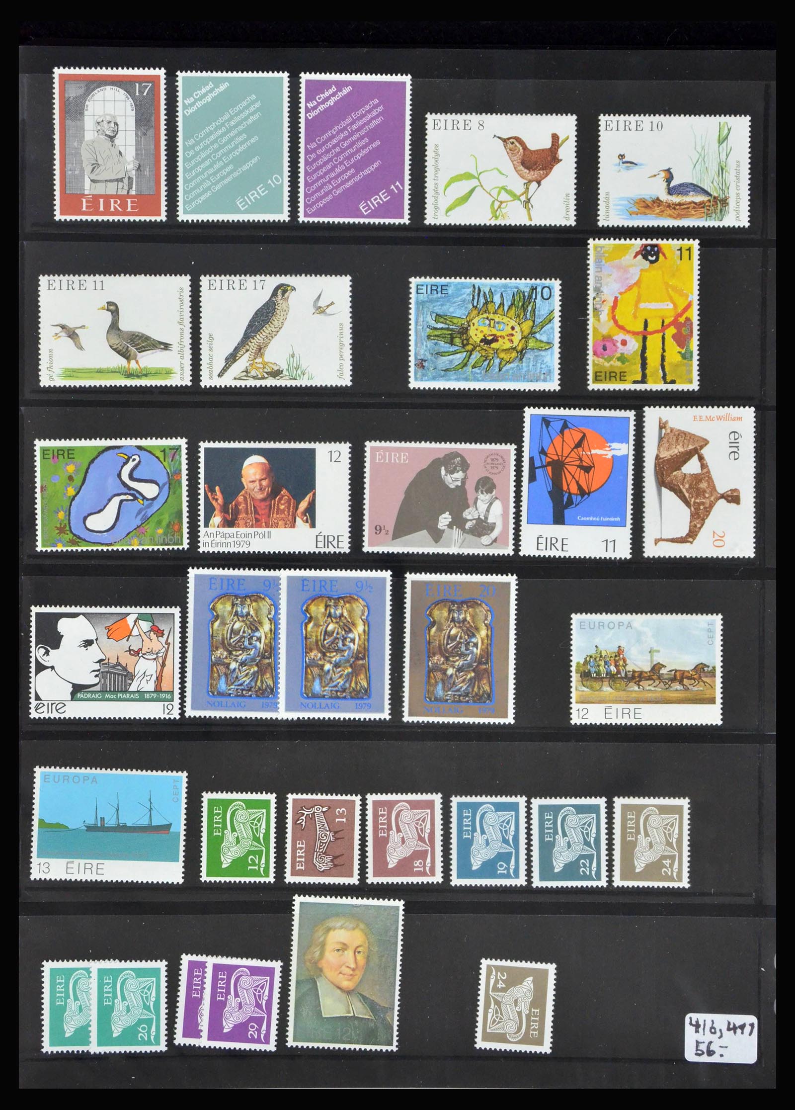 40078 0010 - Postzegelverzameling 40078 Ierland 1922-2015.