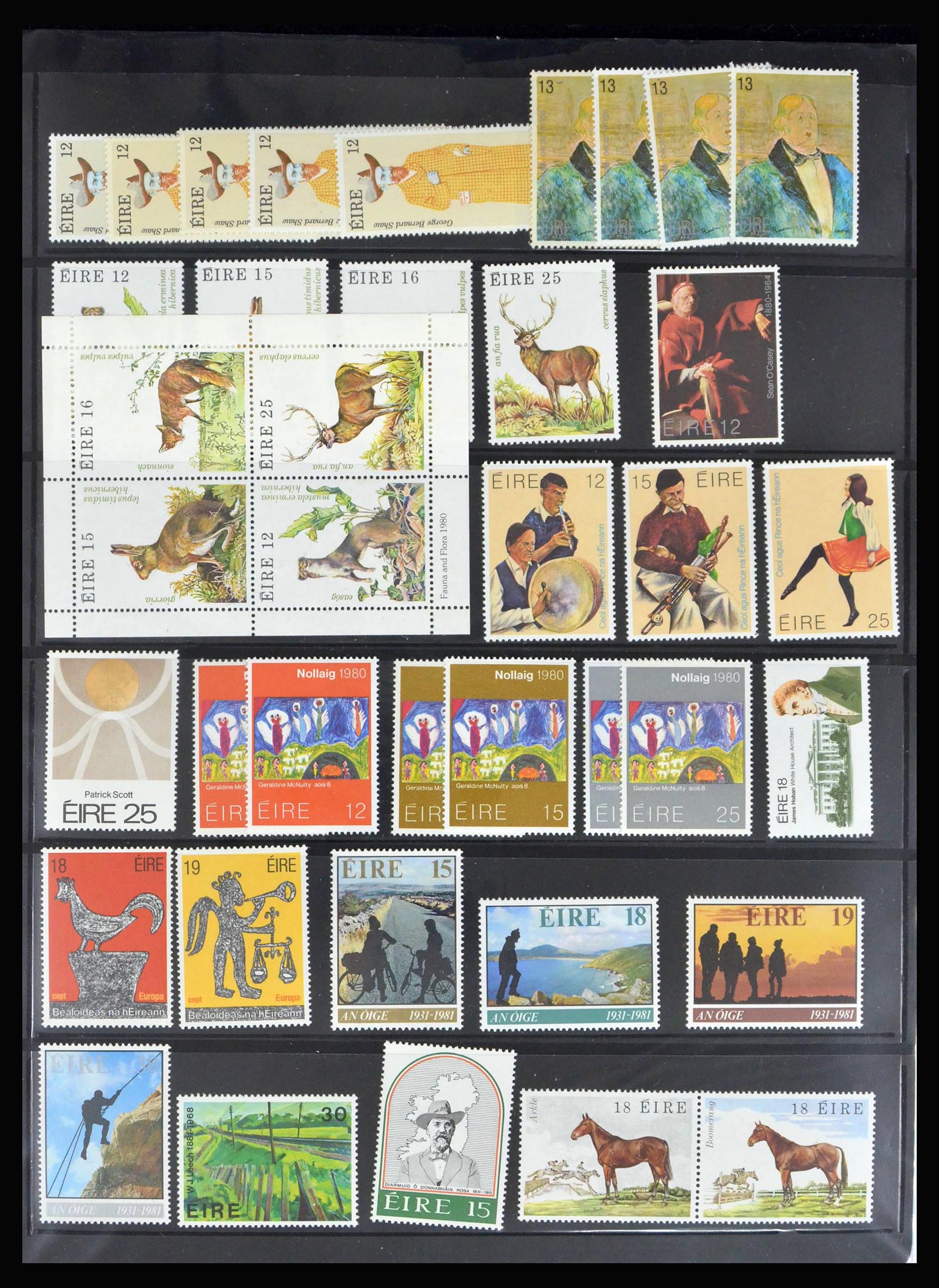 40078 0011 - Postzegelverzameling 40078 Ierland 1922-2015.