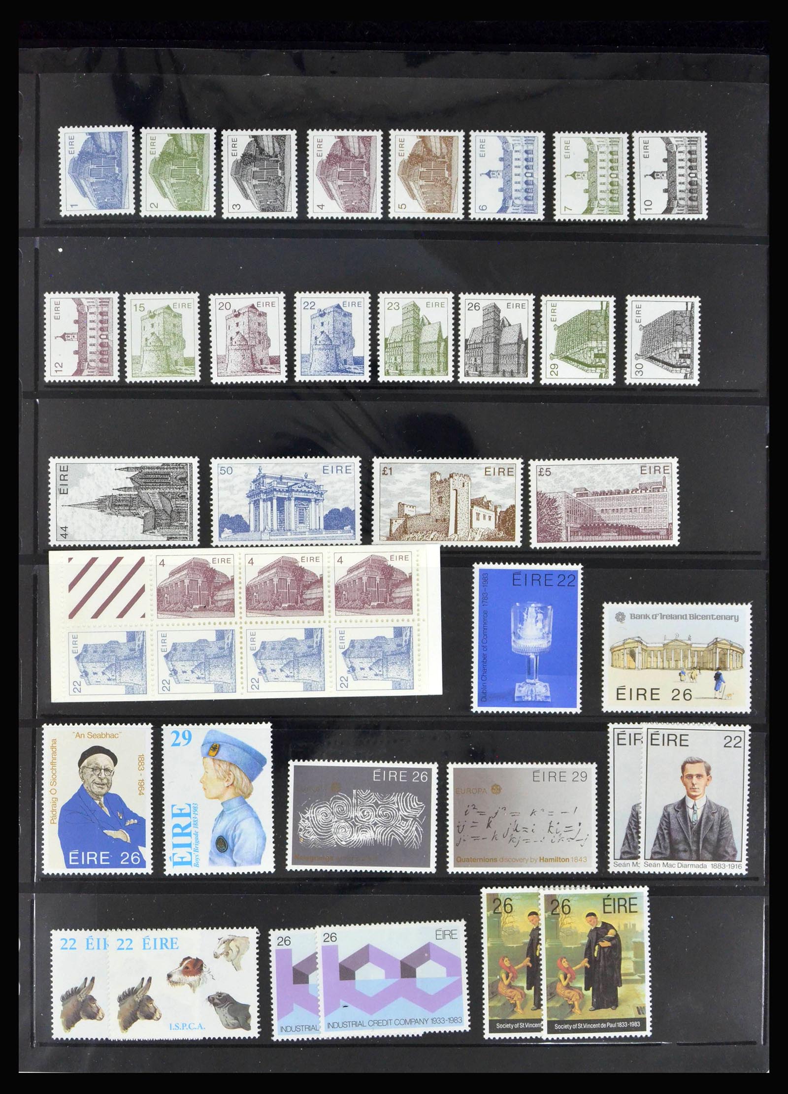40078 0013 - Postzegelverzameling 40078 Ierland 1922-2015.