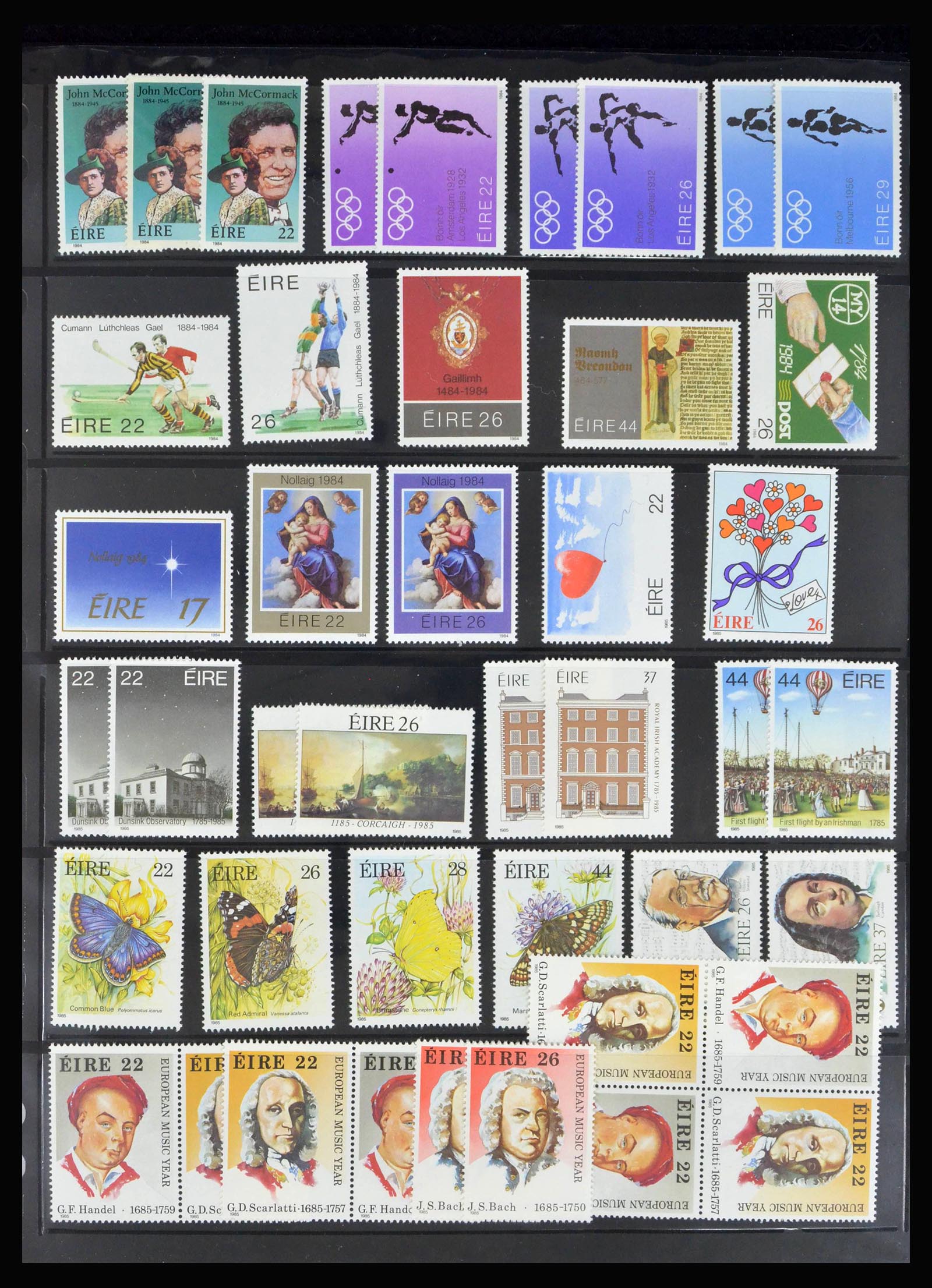 40078 0015 - Postzegelverzameling 40078 Ierland 1922-2015.