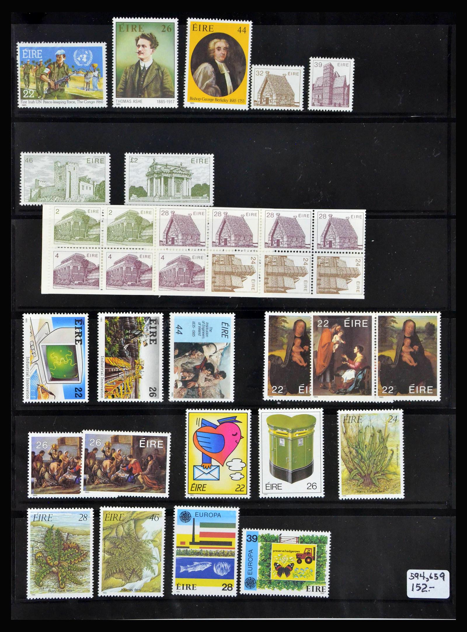 40078 0016 - Postzegelverzameling 40078 Ierland 1922-2015.