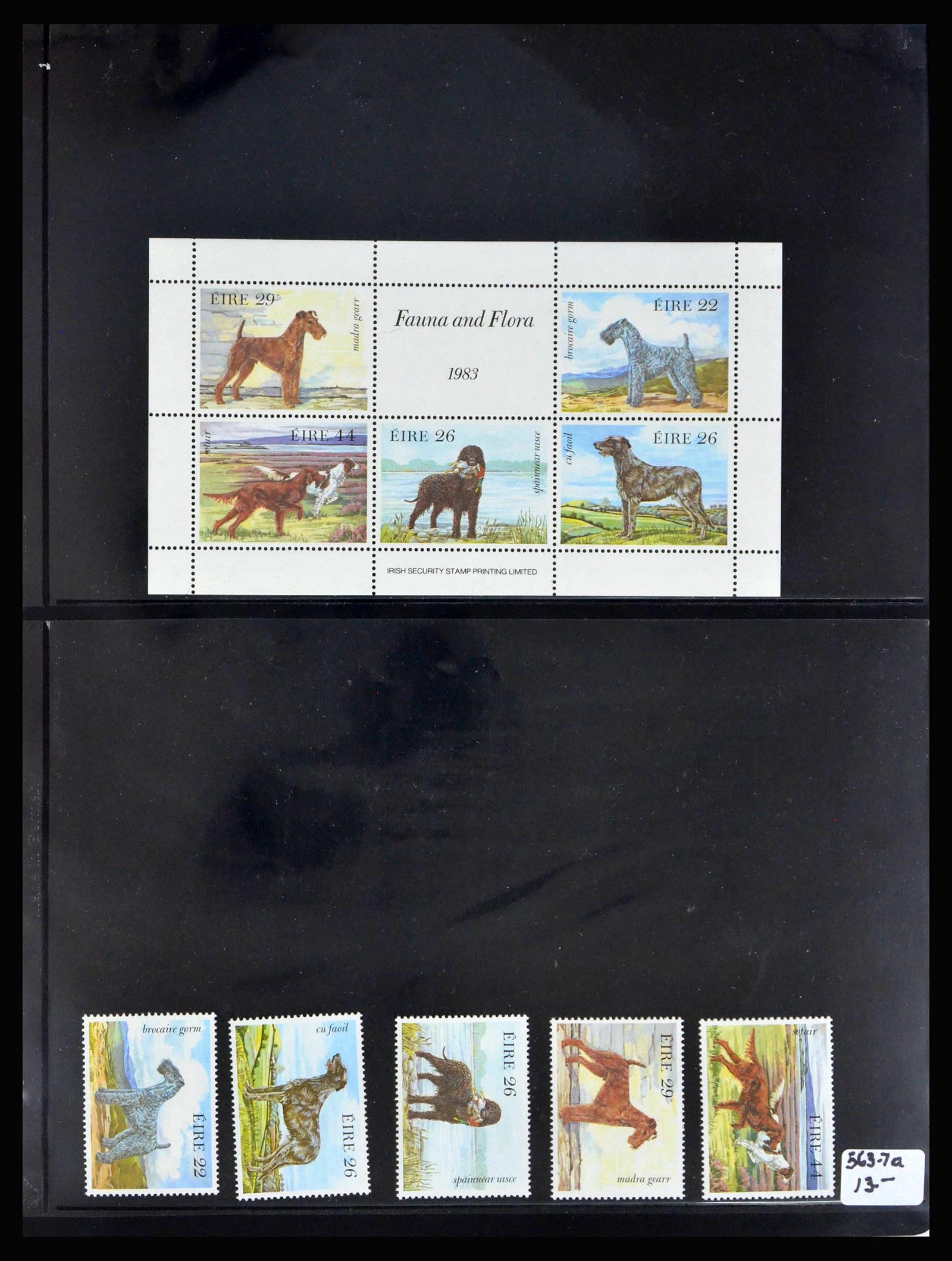 40078 0019 - Postzegelverzameling 40078 Ierland 1922-2015.