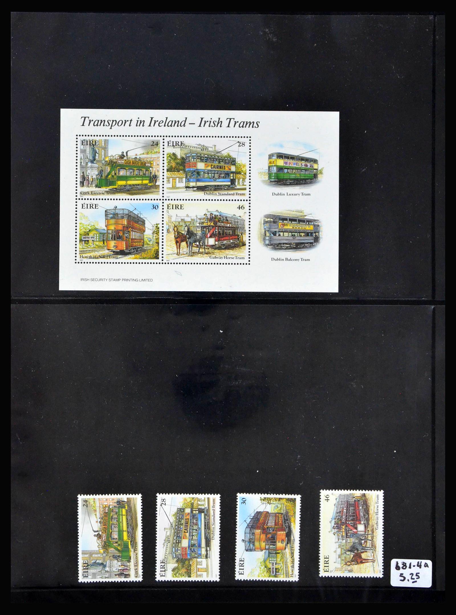 40078 0020 - Postzegelverzameling 40078 Ierland 1922-2015.
