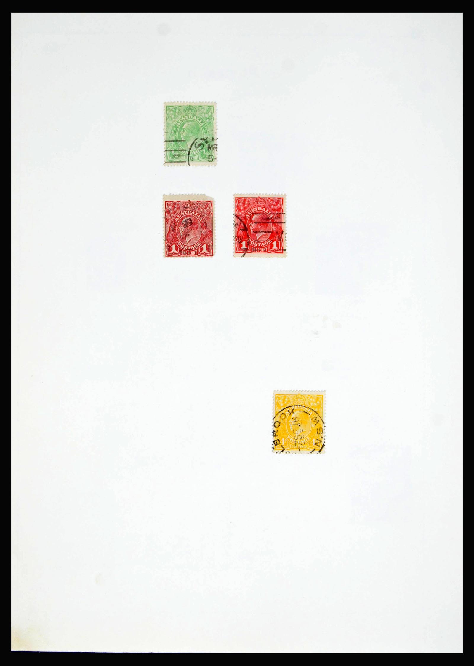 40080 0005 - Postzegelverzameling 40080 Australië 1913-1986.