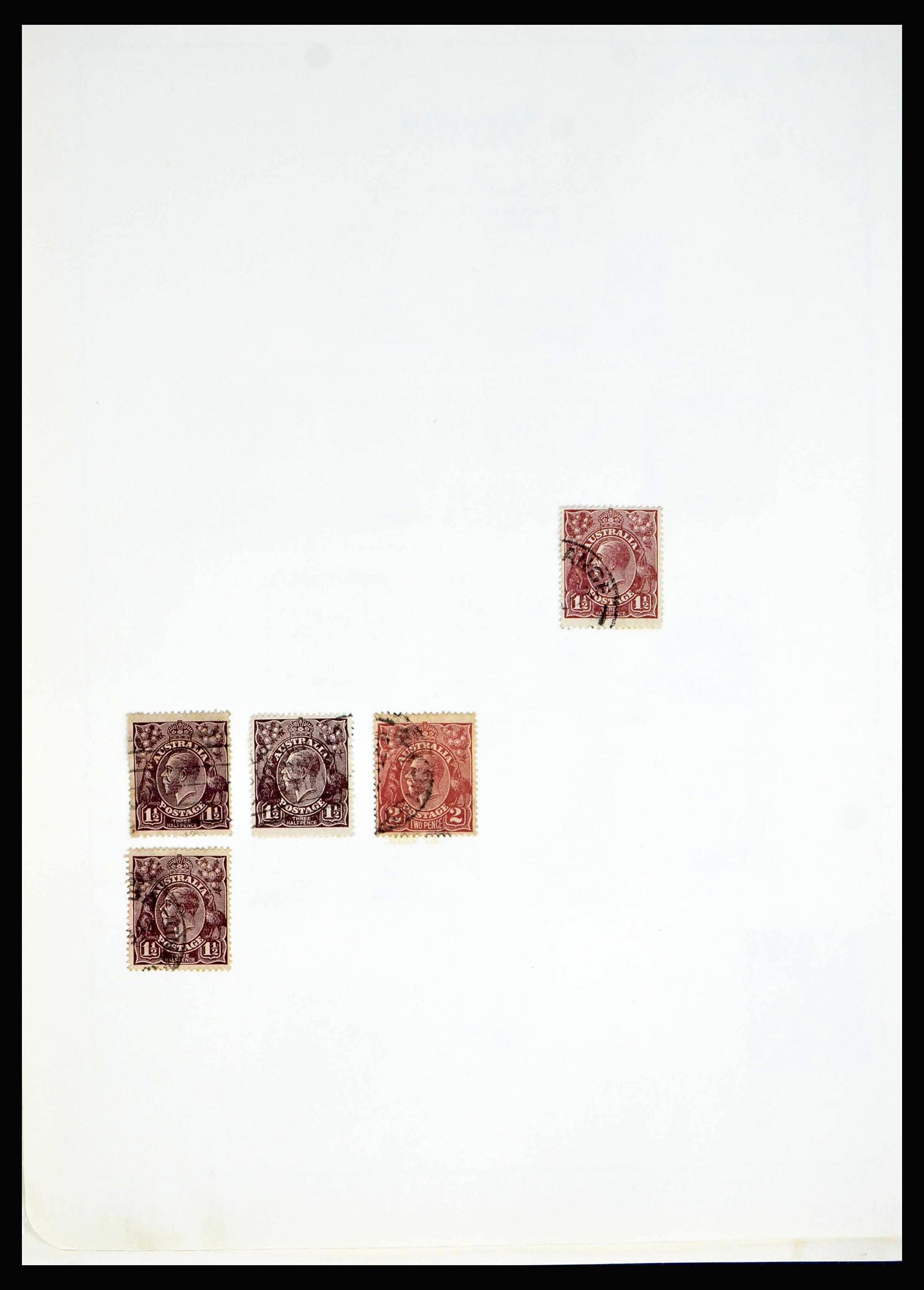 40080 0007 - Postzegelverzameling 40080 Australië 1913-1986.
