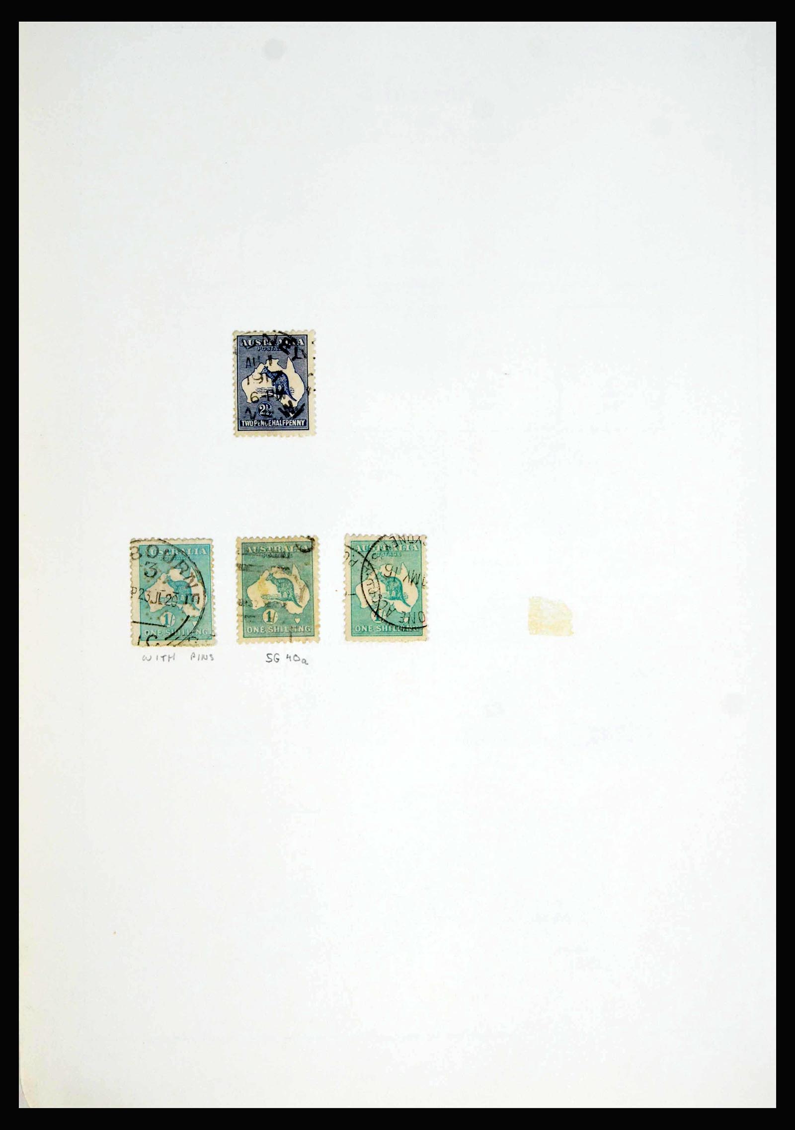 40080 0009 - Postzegelverzameling 40080 Australië 1913-1986.