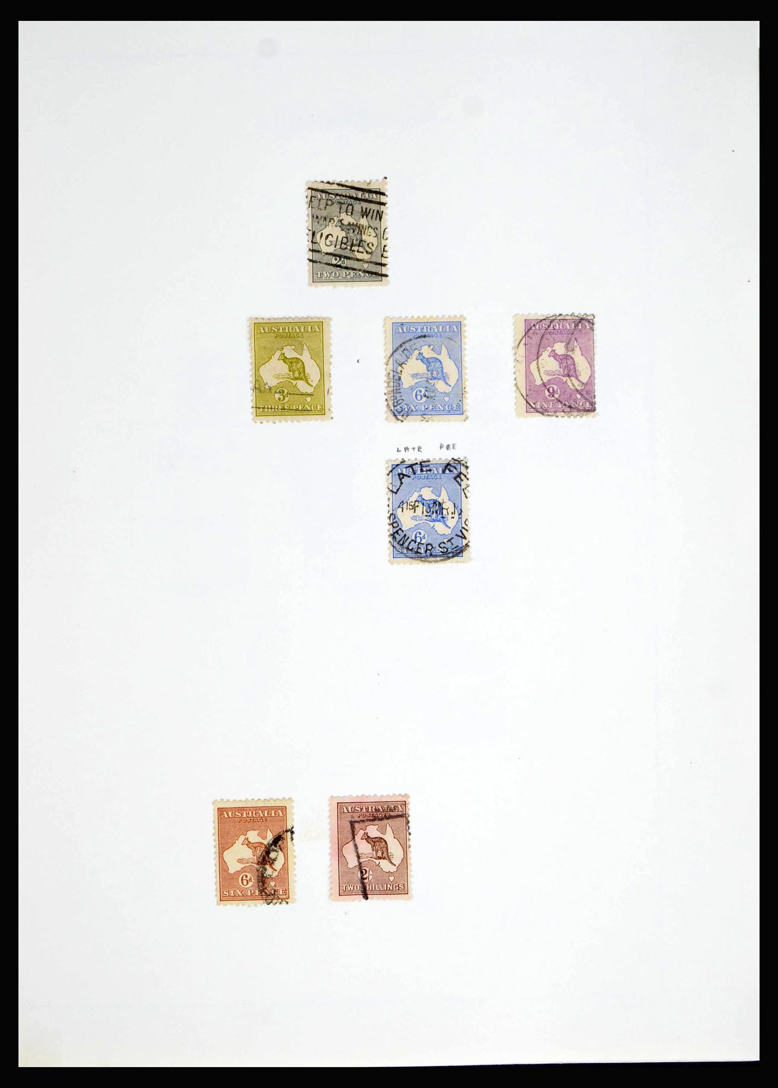 40080 0011 - Postzegelverzameling 40080 Australië 1913-1986.