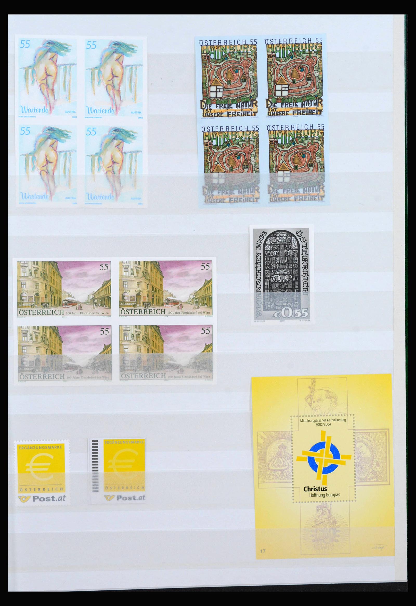 40087 0001 - Postzegelverzameling 40087 Oostenrijk 2003-2007.