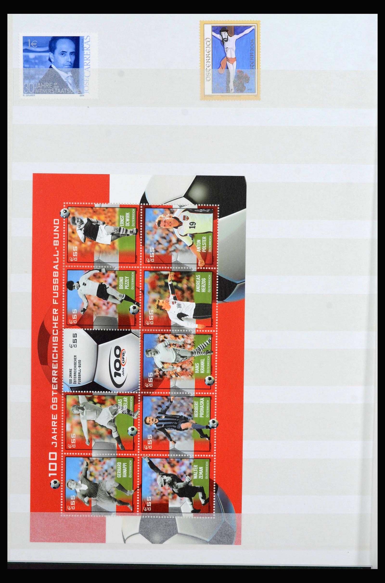 40087 0010 - Postzegelverzameling 40087 Oostenrijk 2003-2007.