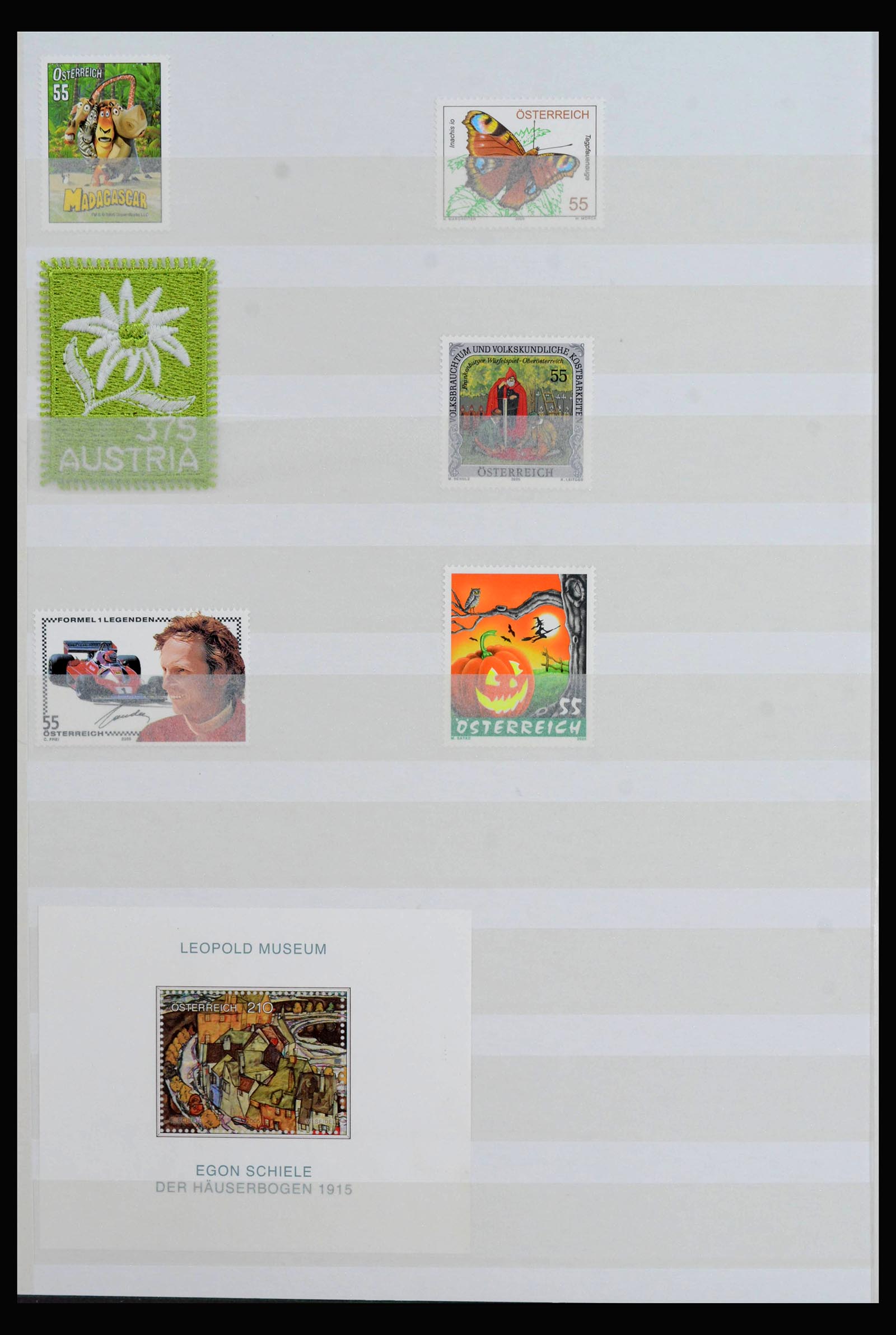 40087 0014 - Postzegelverzameling 40087 Oostenrijk 2003-2007.