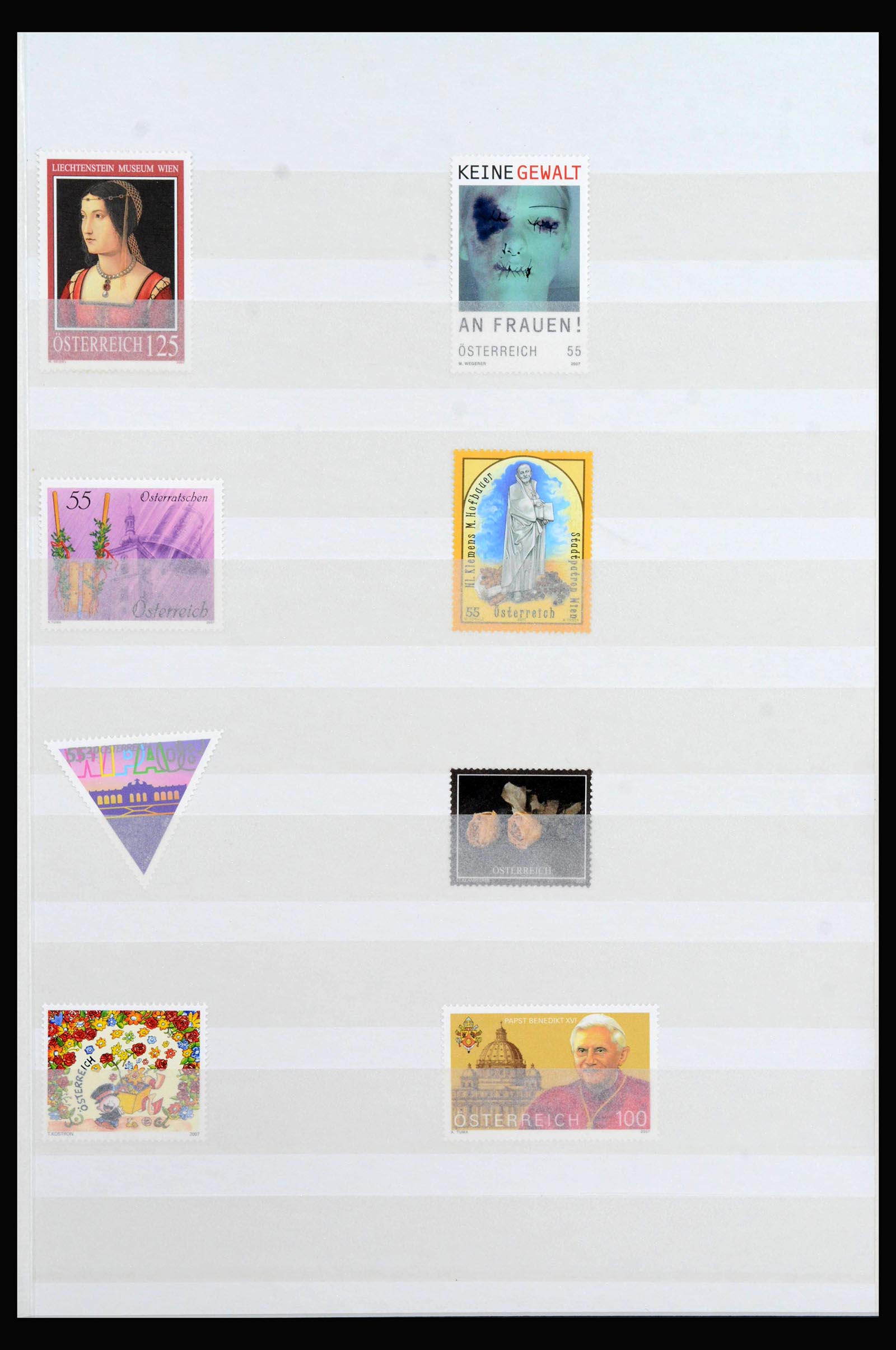40087 0017 - Postzegelverzameling 40087 Oostenrijk 2003-2007.