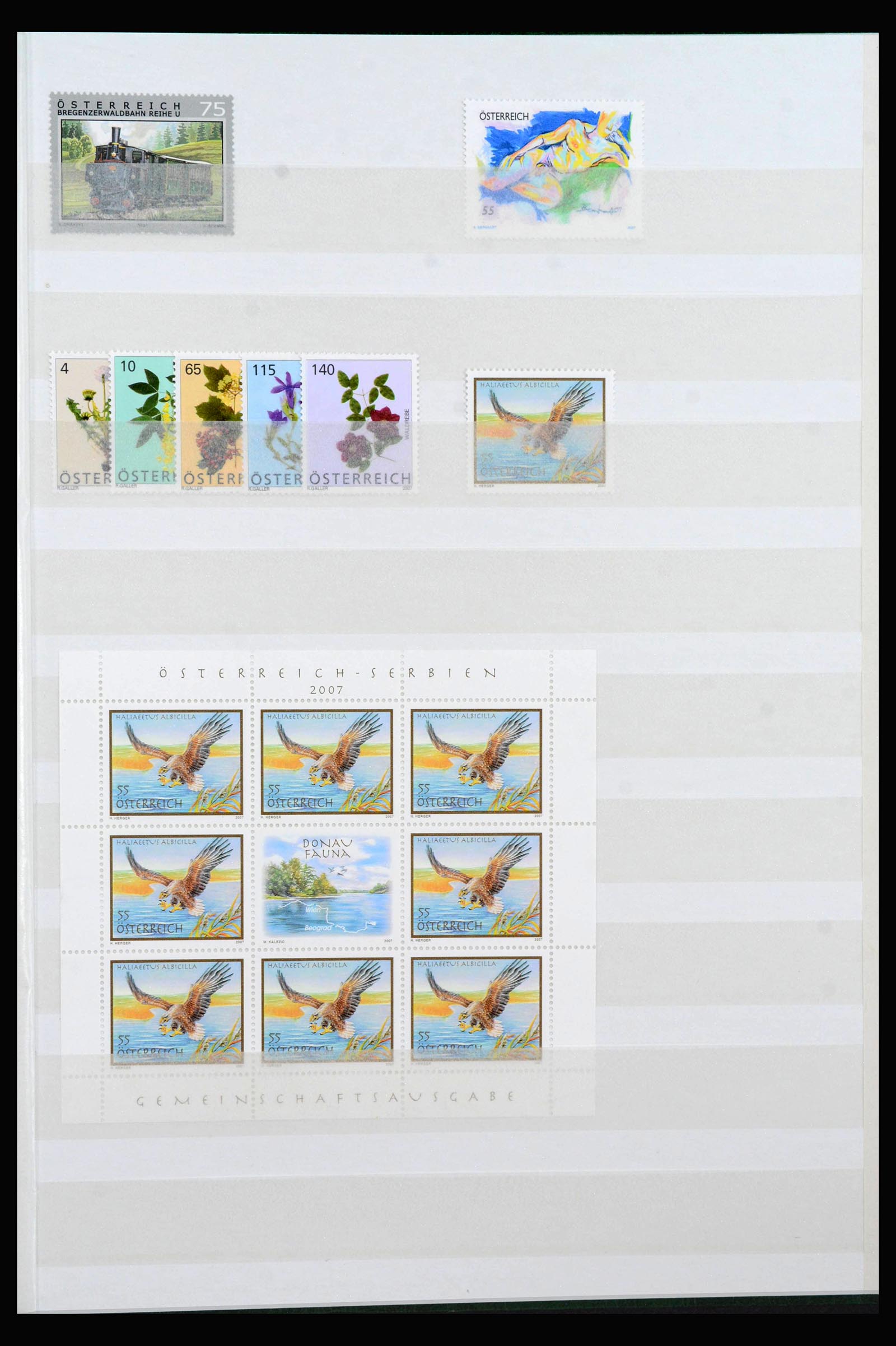 40087 0019 - Postzegelverzameling 40087 Oostenrijk 2003-2007.