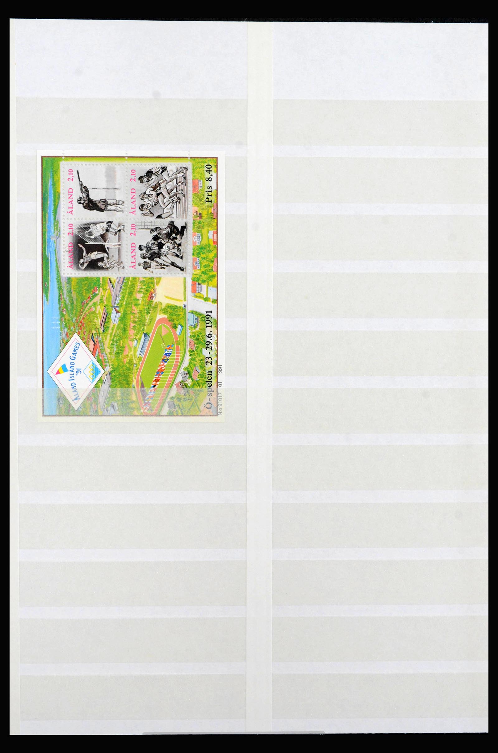 40088 0004 - Postzegelverzameling 40088 Aland 1984-2018.