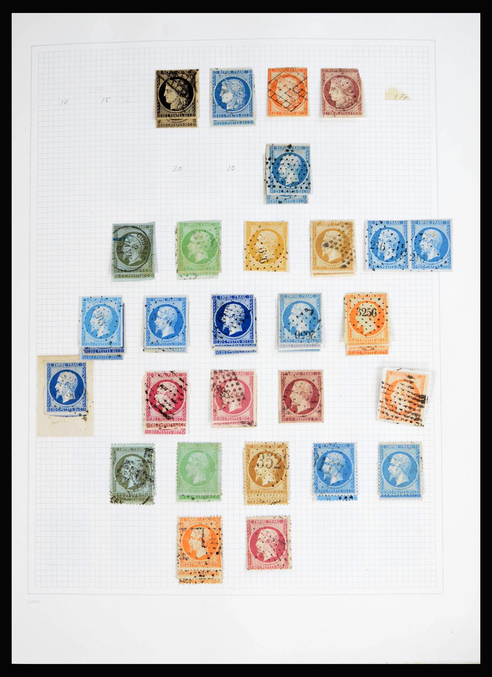 40095 0001 - Stamp collection 40095 France TOP collection 1849-1995.