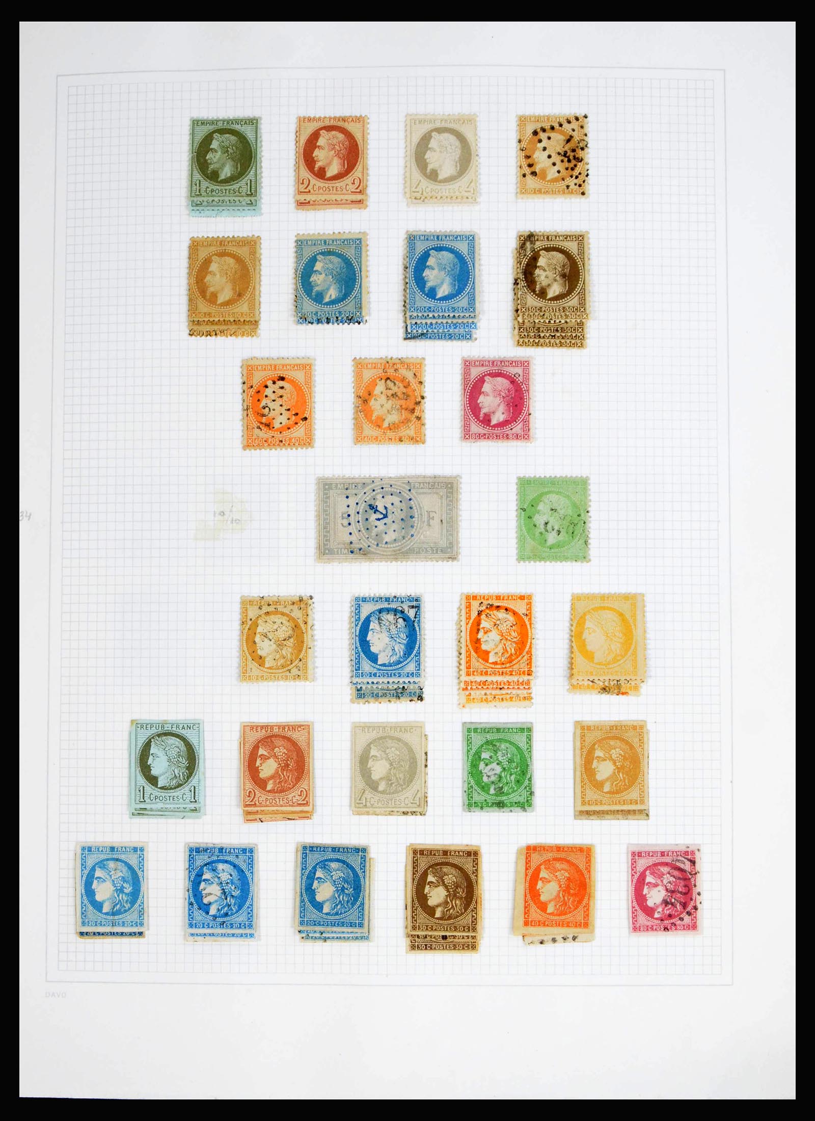 40095 0002 - Stamp collection 40095 France TOP collection 1849-1995.
