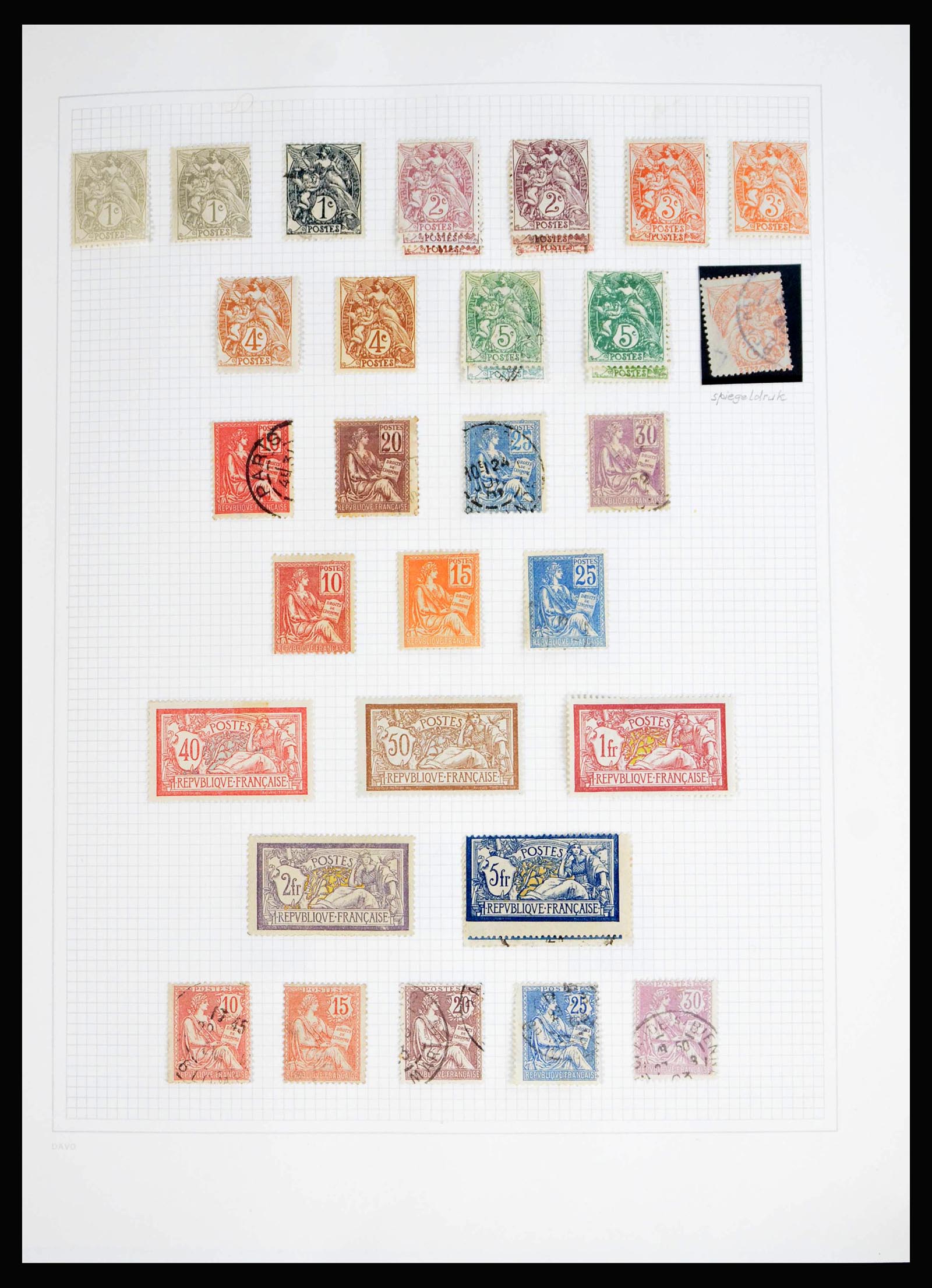 40095 0005 - Stamp collection 40095 France TOP collection 1849-1995.