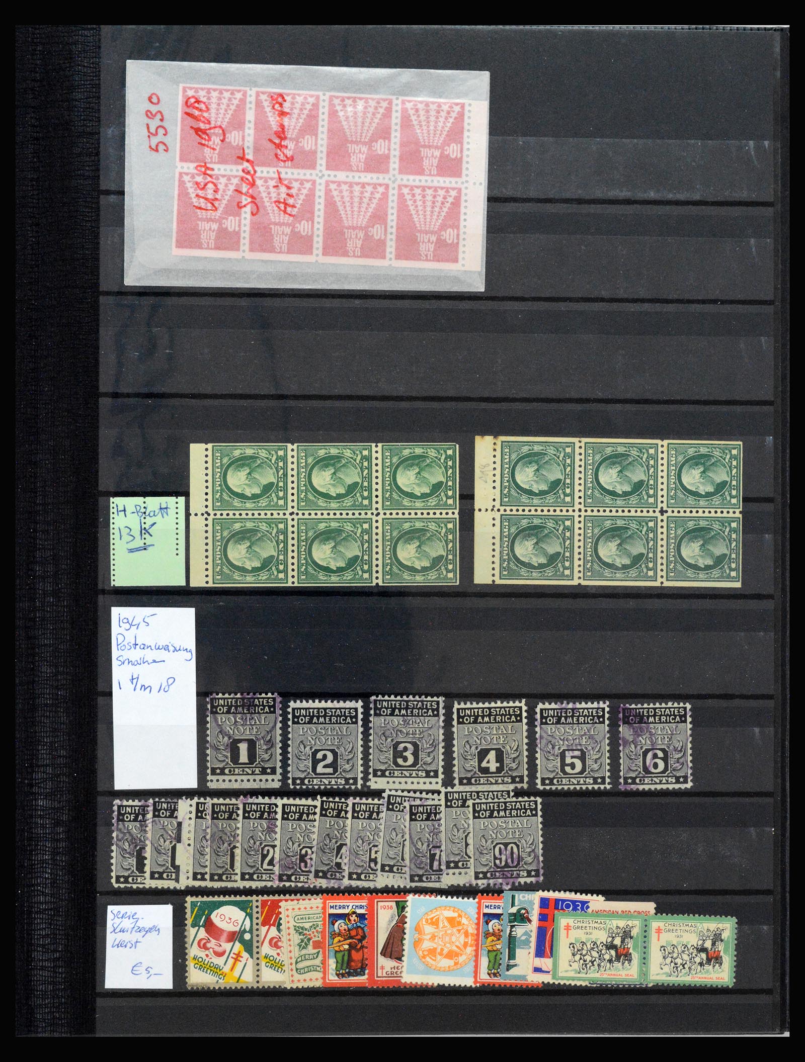 40096 0007 - Postzegelverzameling 40096 USA variëteiten 1954-2012.