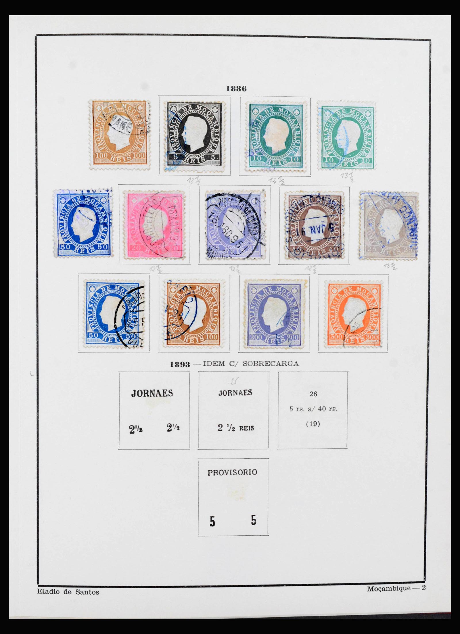 40098 0002 - Postzegelverzameling 40098 Portugese koloniën 1876-1973.