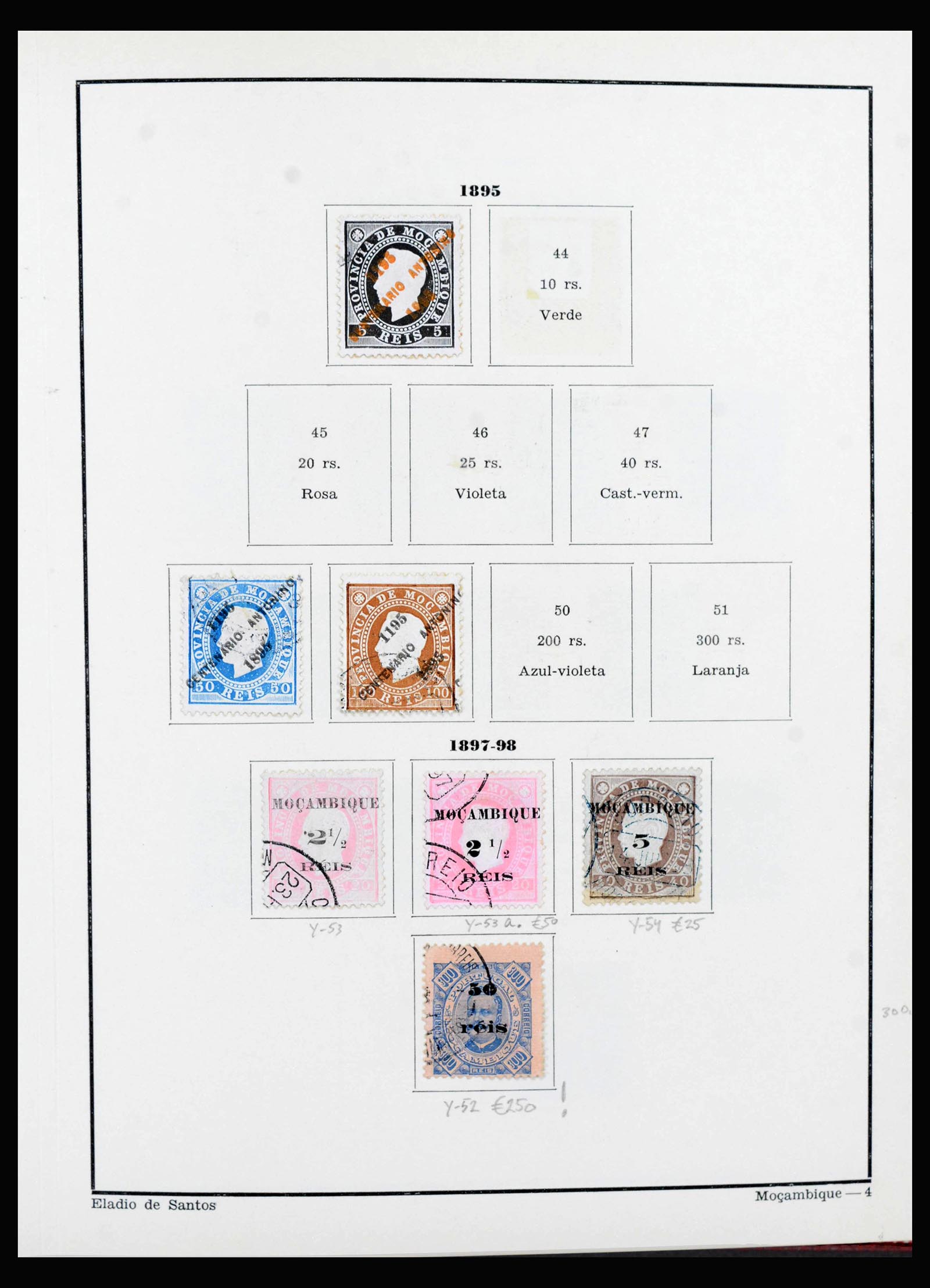40098 0004 - Postzegelverzameling 40098 Portugese koloniën 1876-1973.