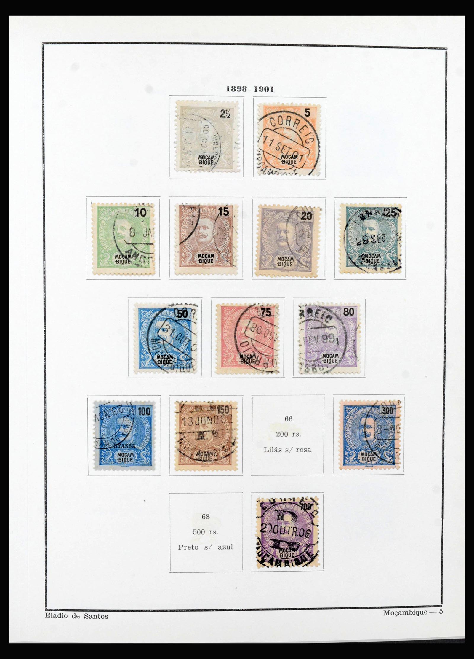 40098 0005 - Postzegelverzameling 40098 Portugese koloniën 1876-1973.