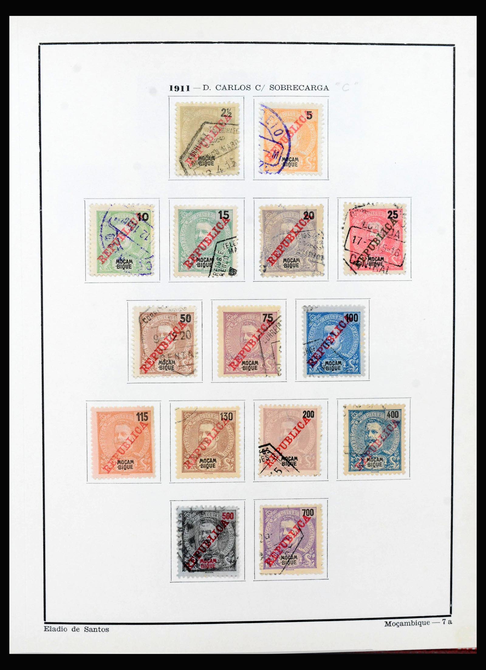 40098 0008 - Postzegelverzameling 40098 Portugese koloniën 1876-1973.