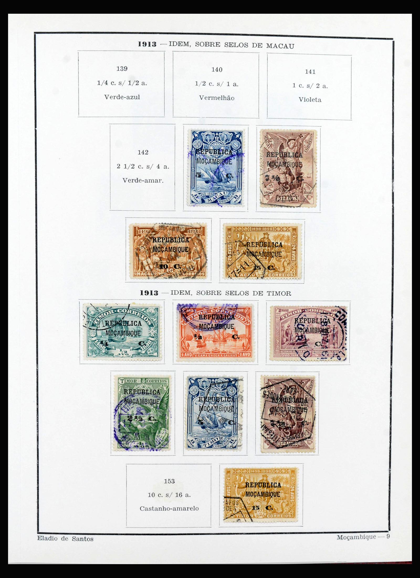 40098 0010 - Postzegelverzameling 40098 Portugese koloniën 1876-1973.